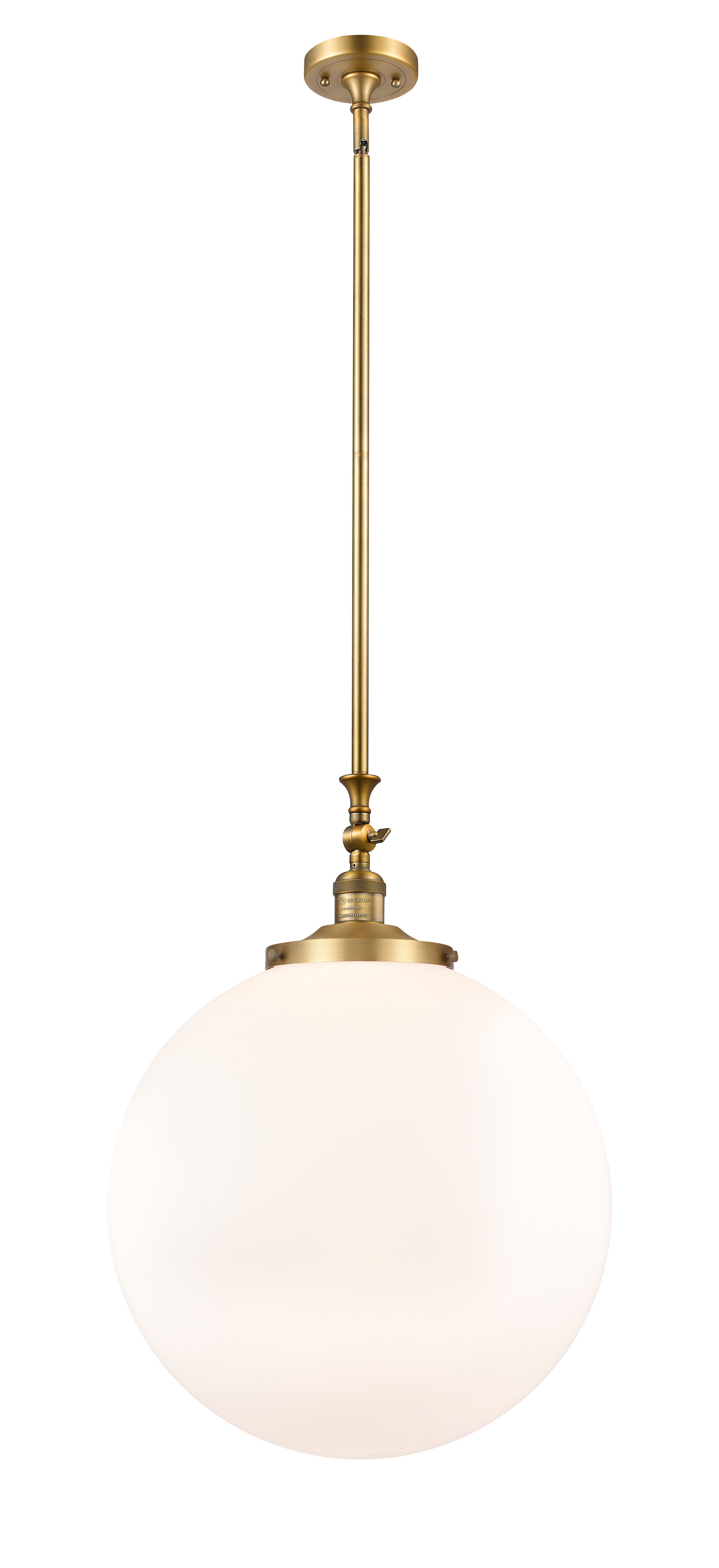 Franklin Restoration Mini Pendant Cast Brass