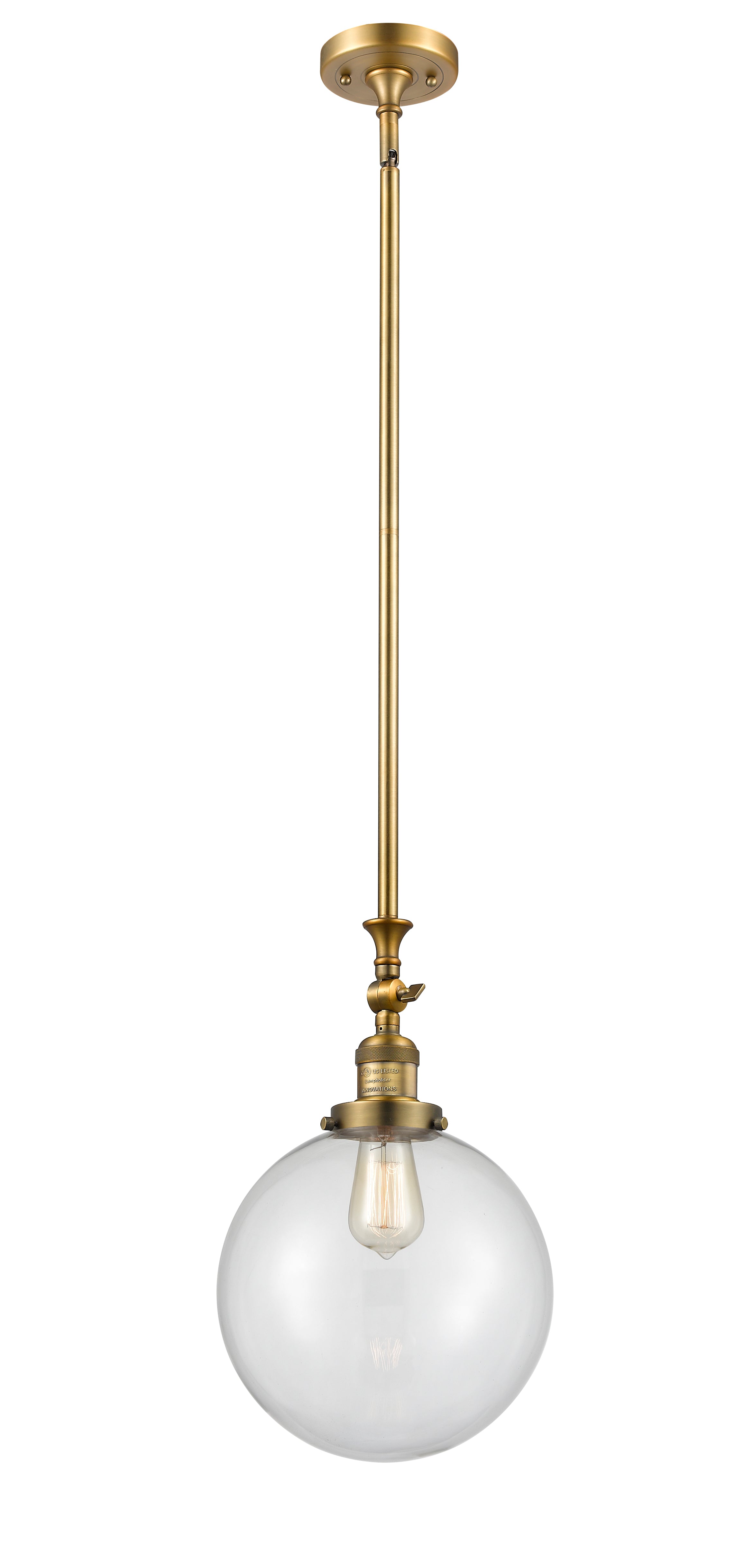 Franklin Restoration Mini Pendant Antique Brass