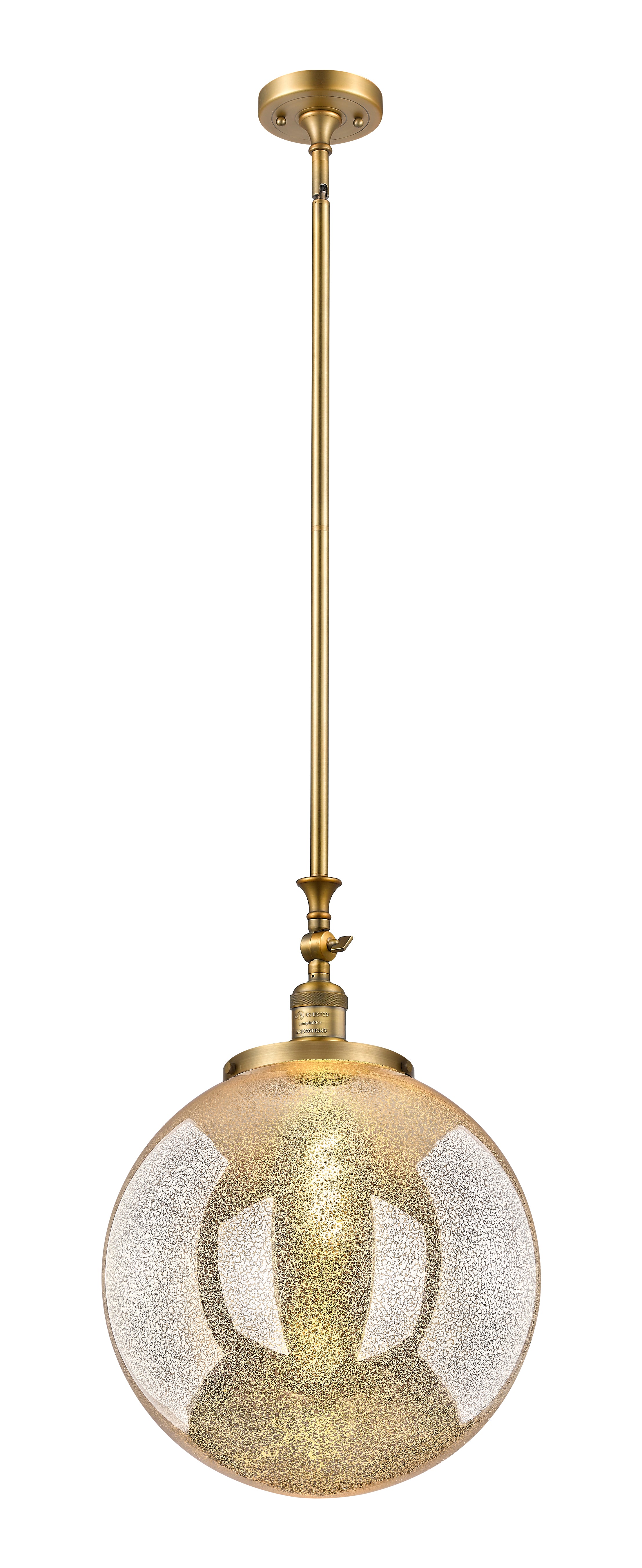 Franklin Restoration Mini Pendant Brass