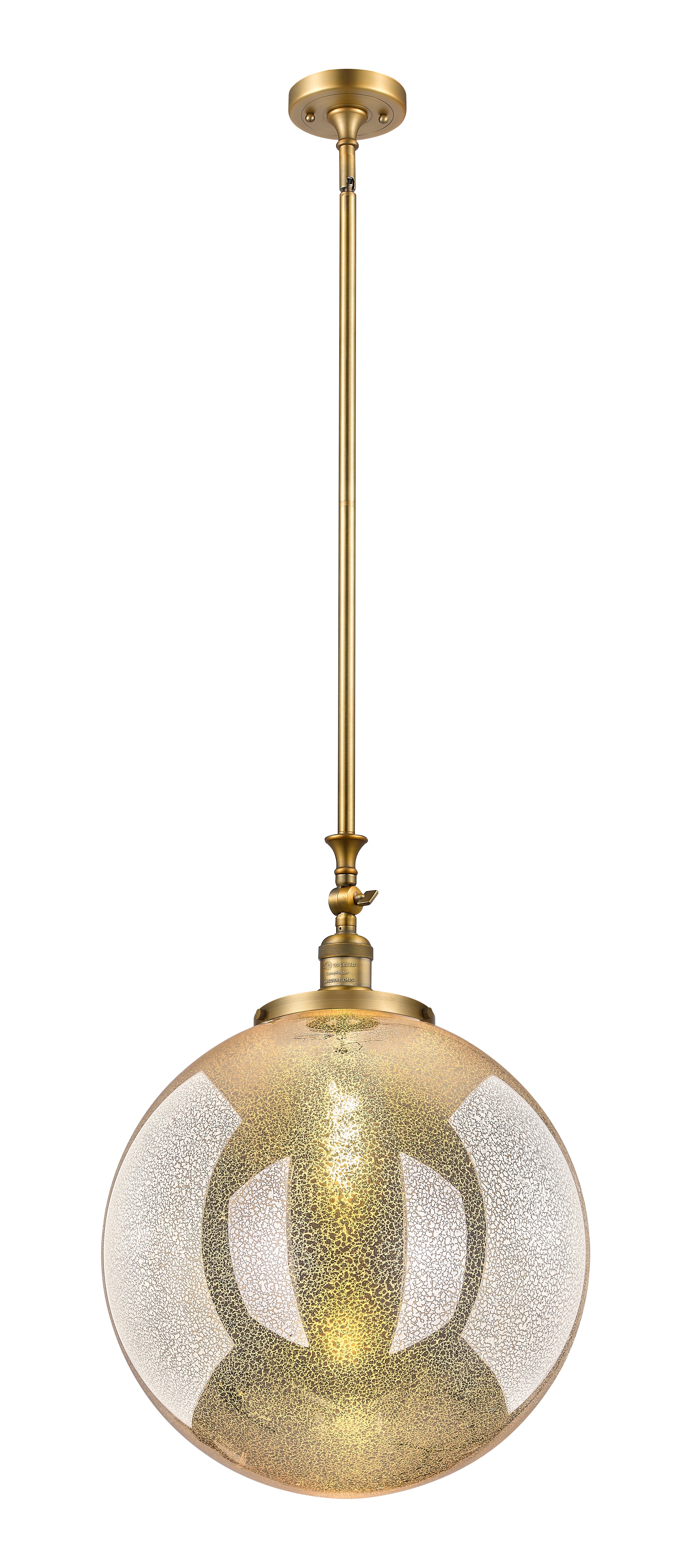 Franklin Restoration Mini Pendant Cast Brass