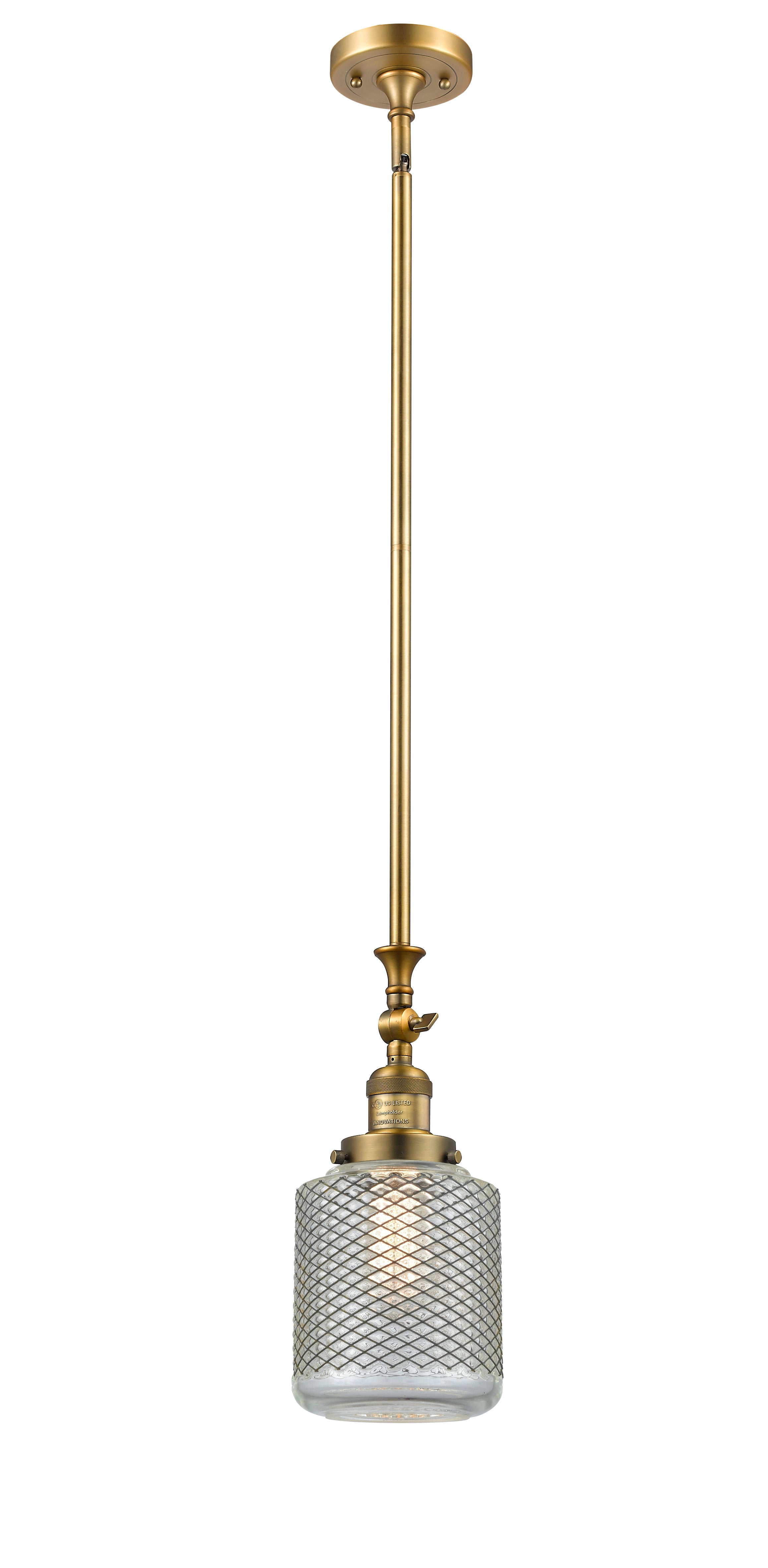 Franklin Restoration Mini Pendant Brass