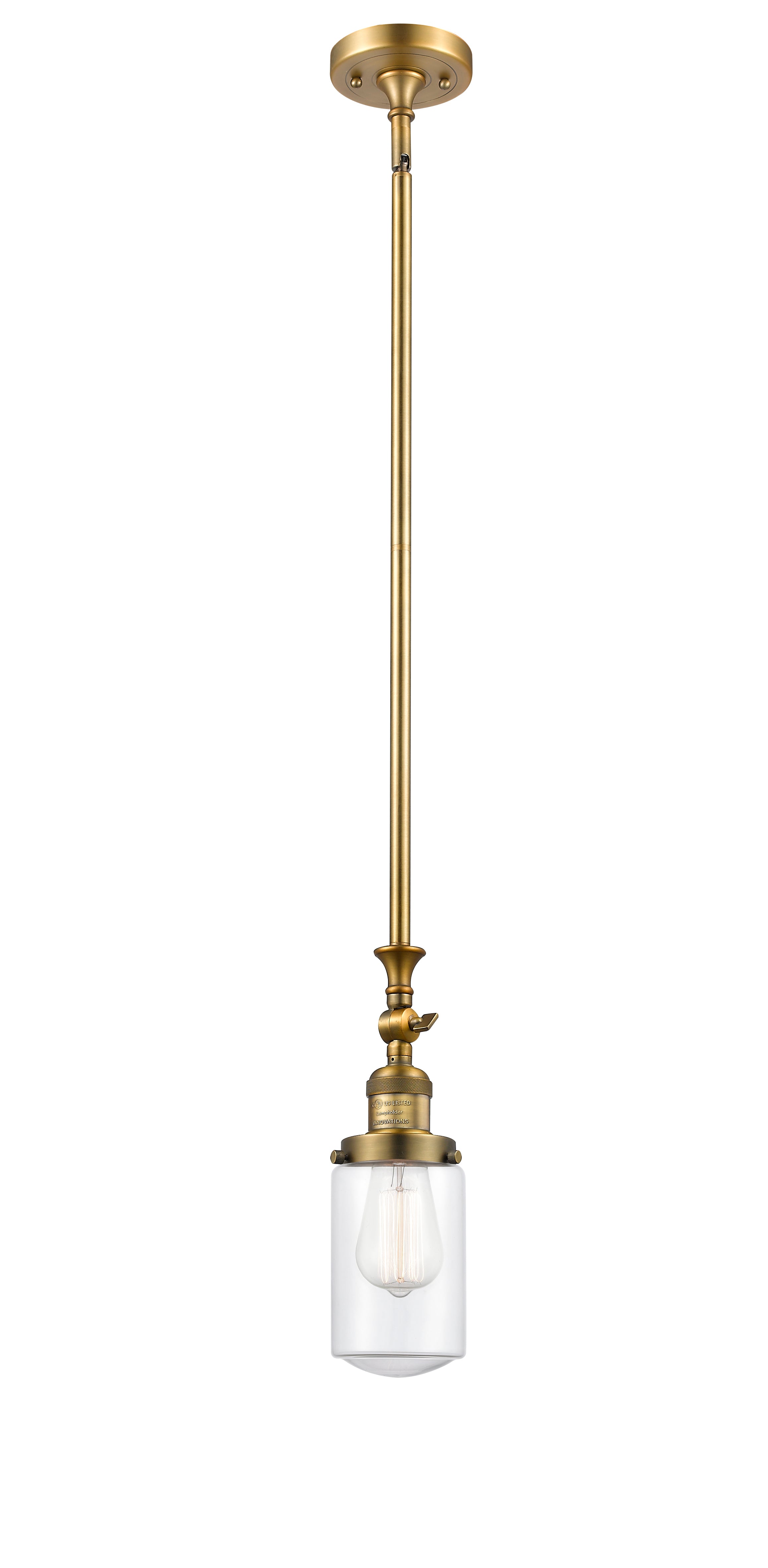 Franklin Restoration Mini Pendant Brass