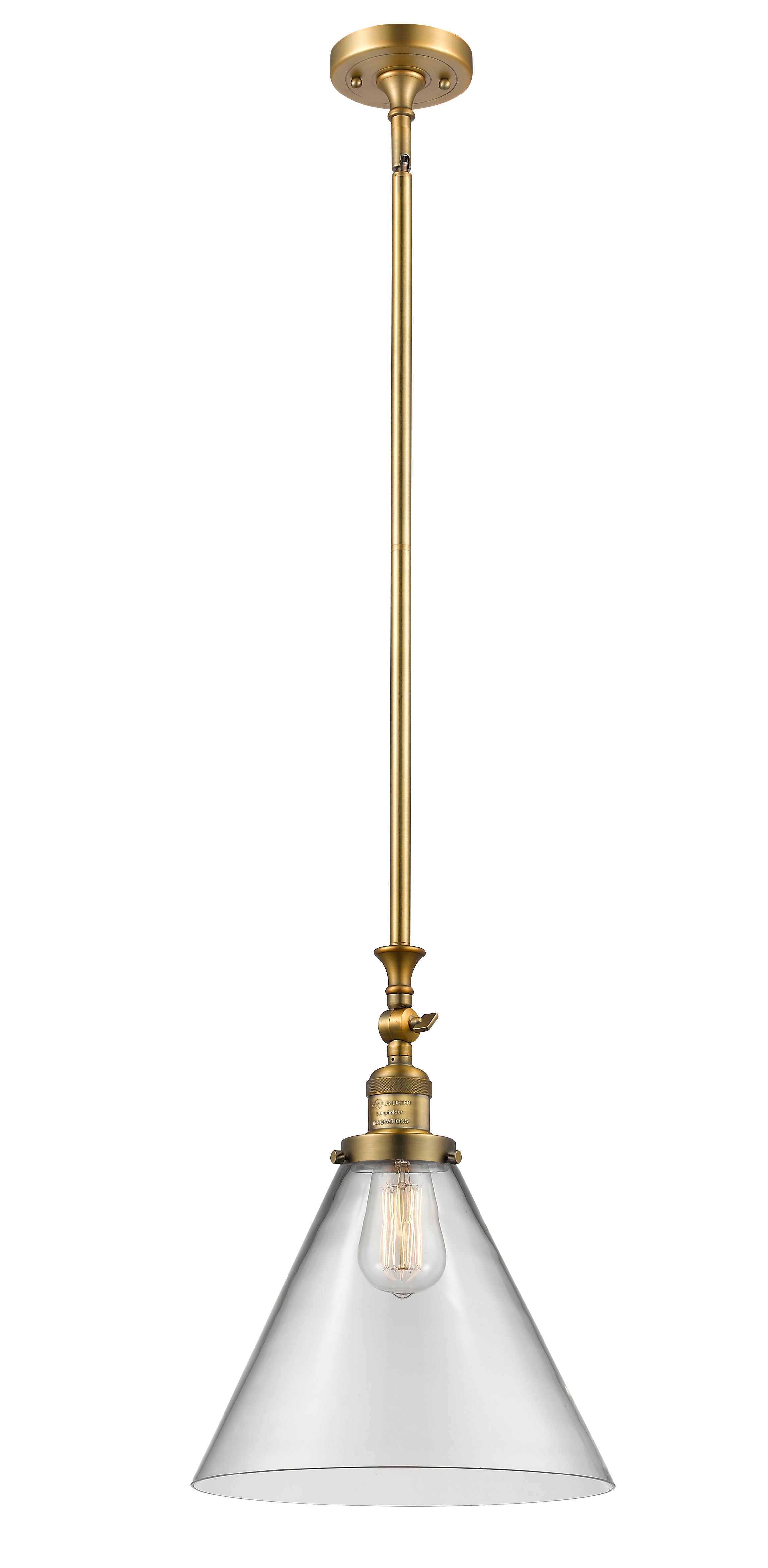Franklin Restoration Mini Pendant Antique Brass