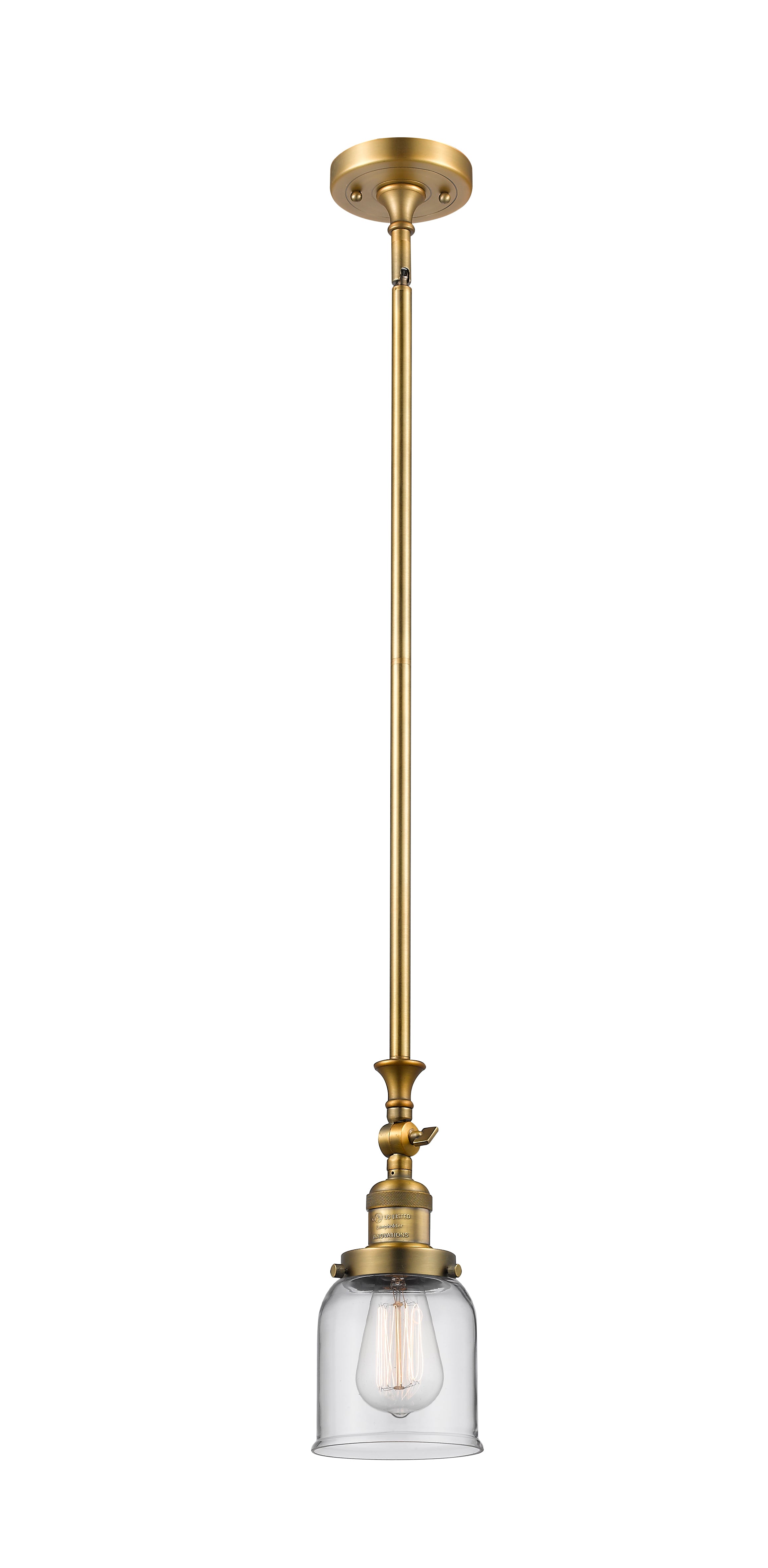 Franklin Restoration Mini Pendant Antique Brass