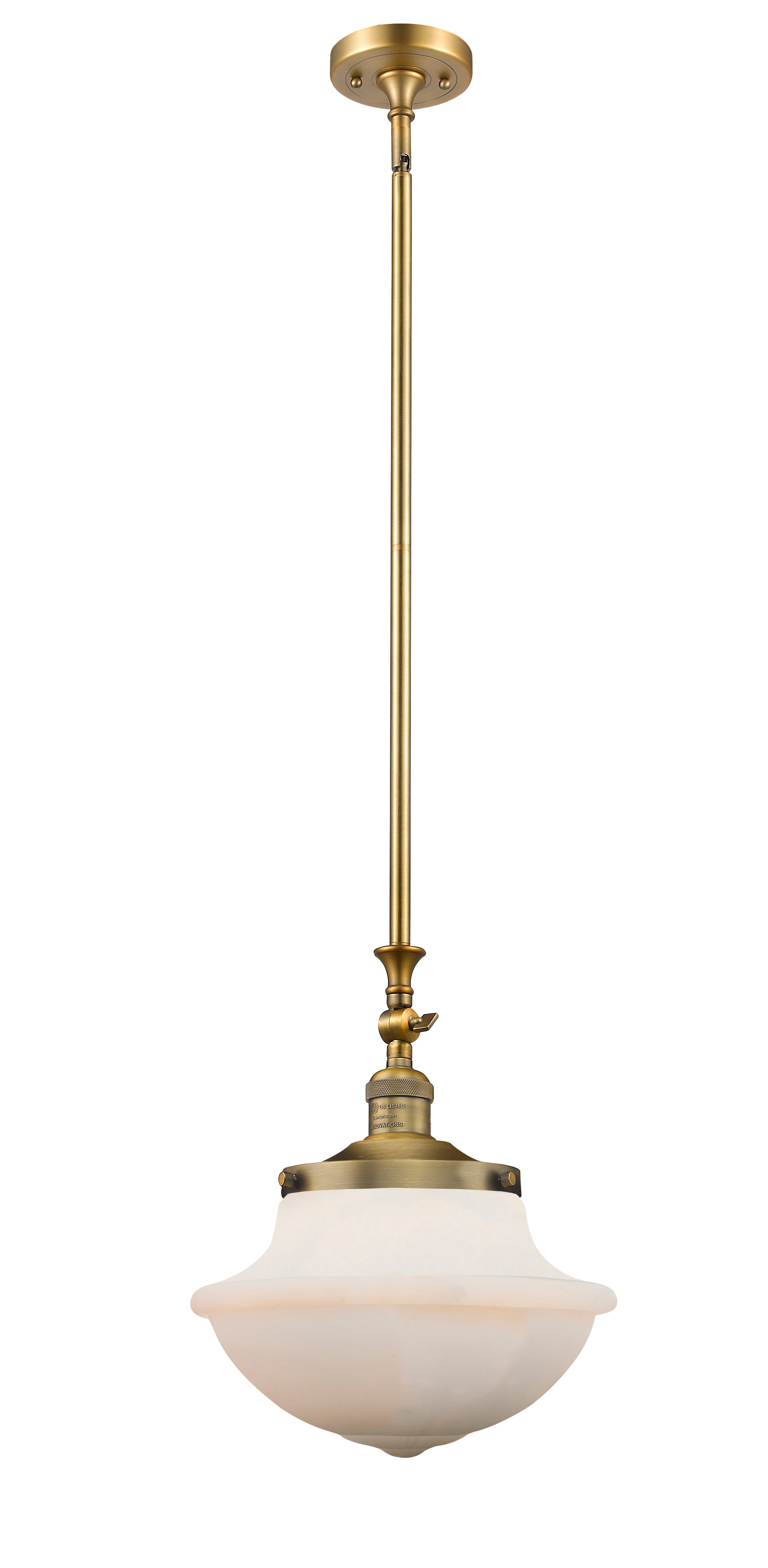 Franklin Restoration Mini Pendant Antique Brass