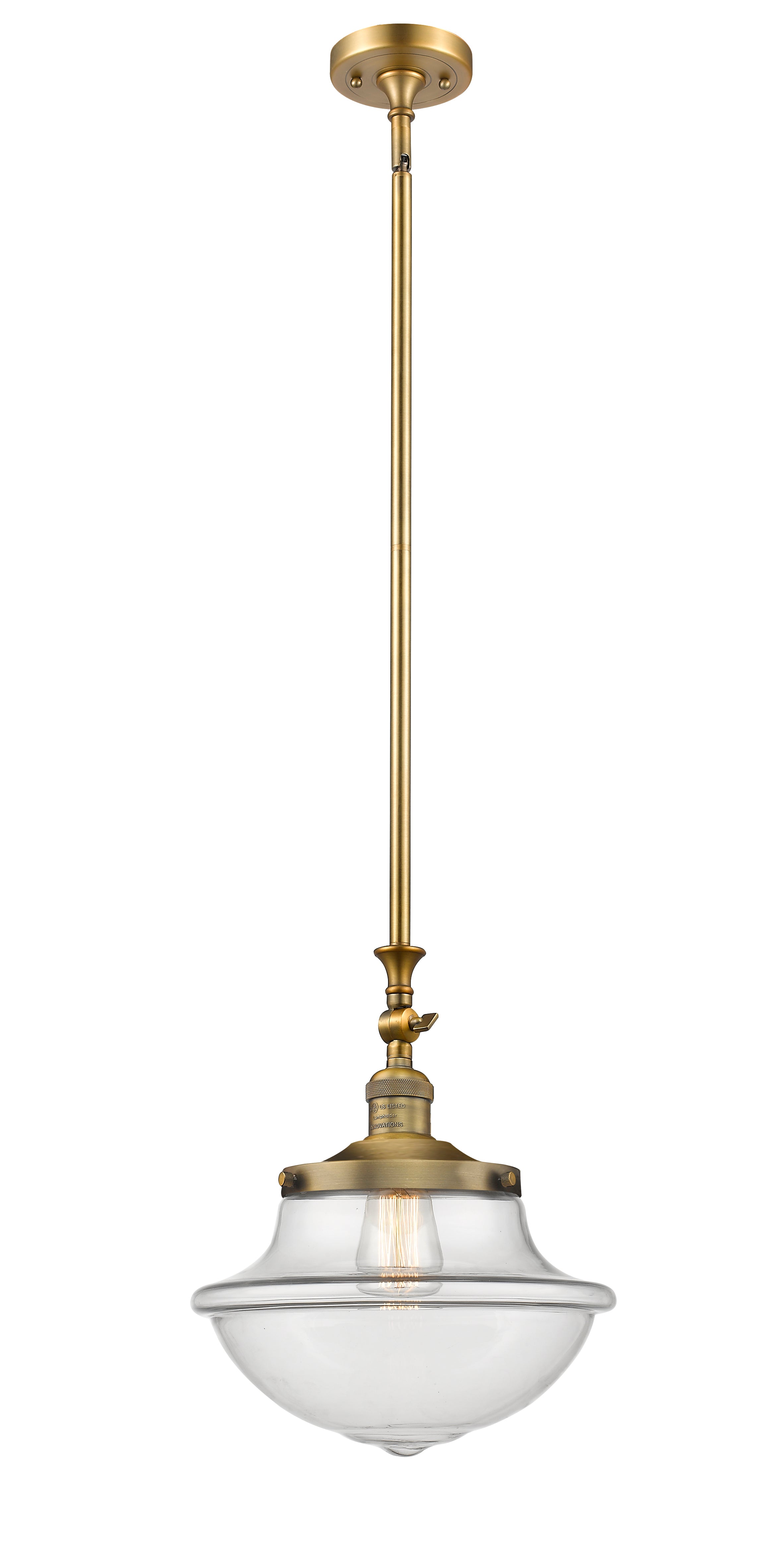Franklin Restoration Mini Pendant Antique Brass