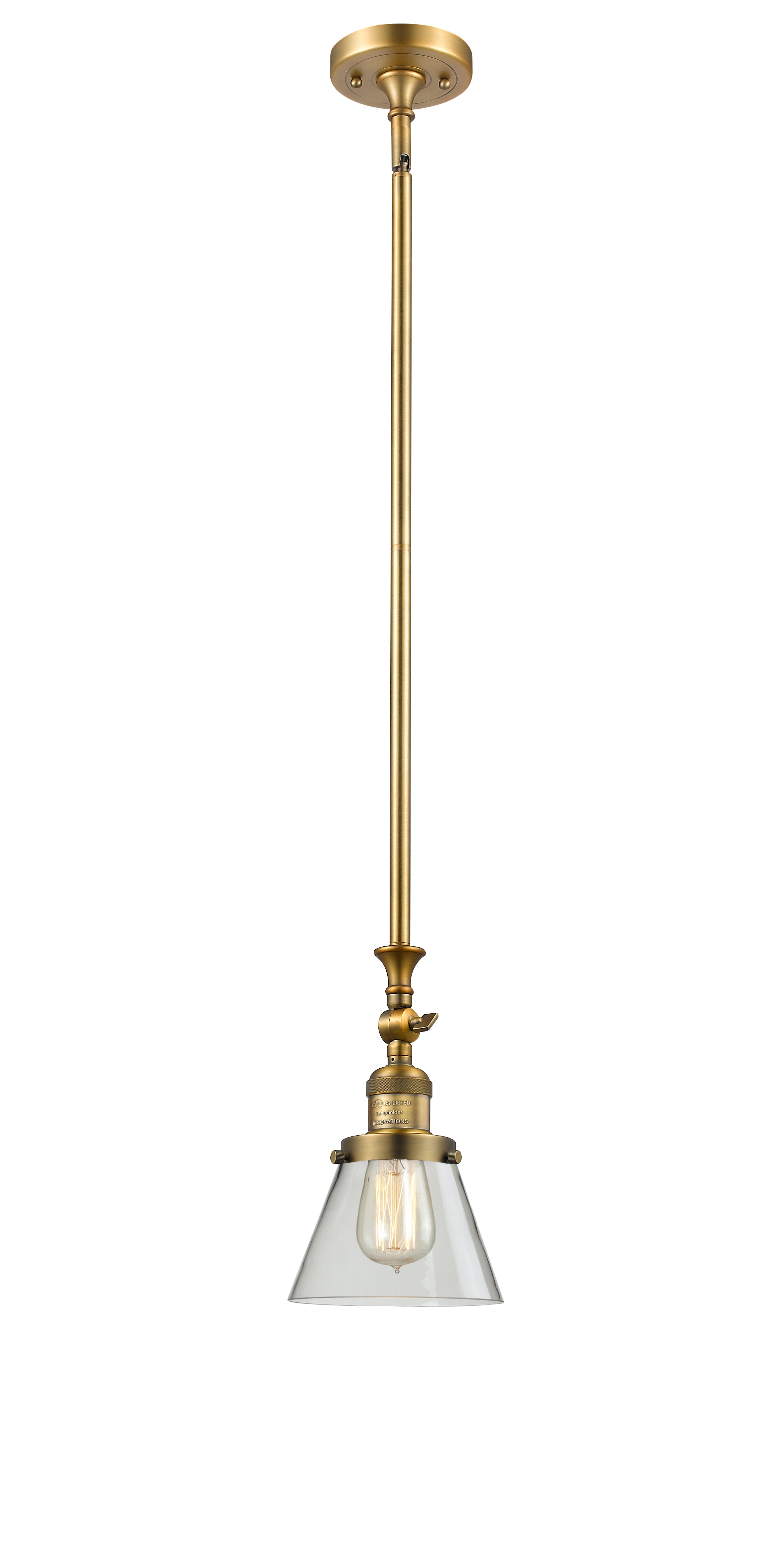 Franklin Restoration Mini Pendant Antique Brass