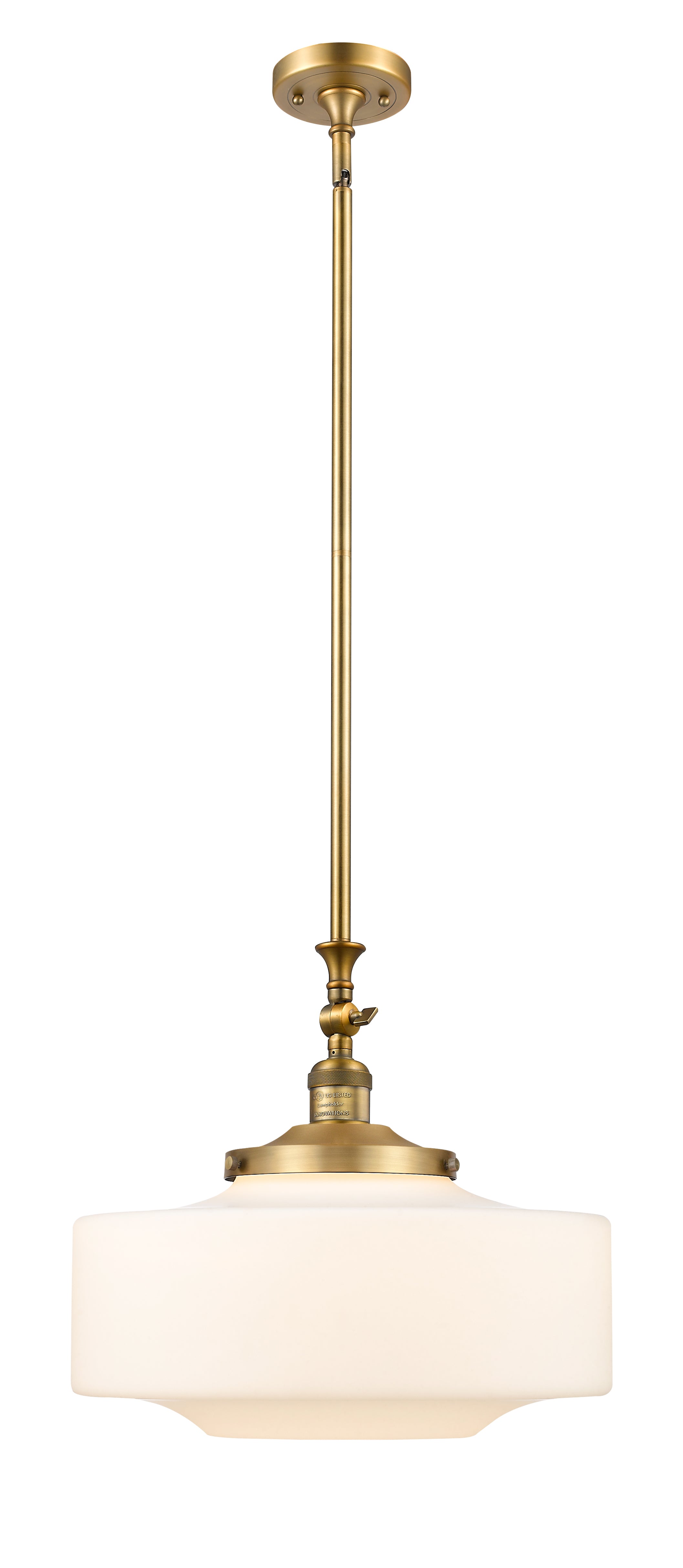 Franklin Restoration Mini Pendant Antique Brass