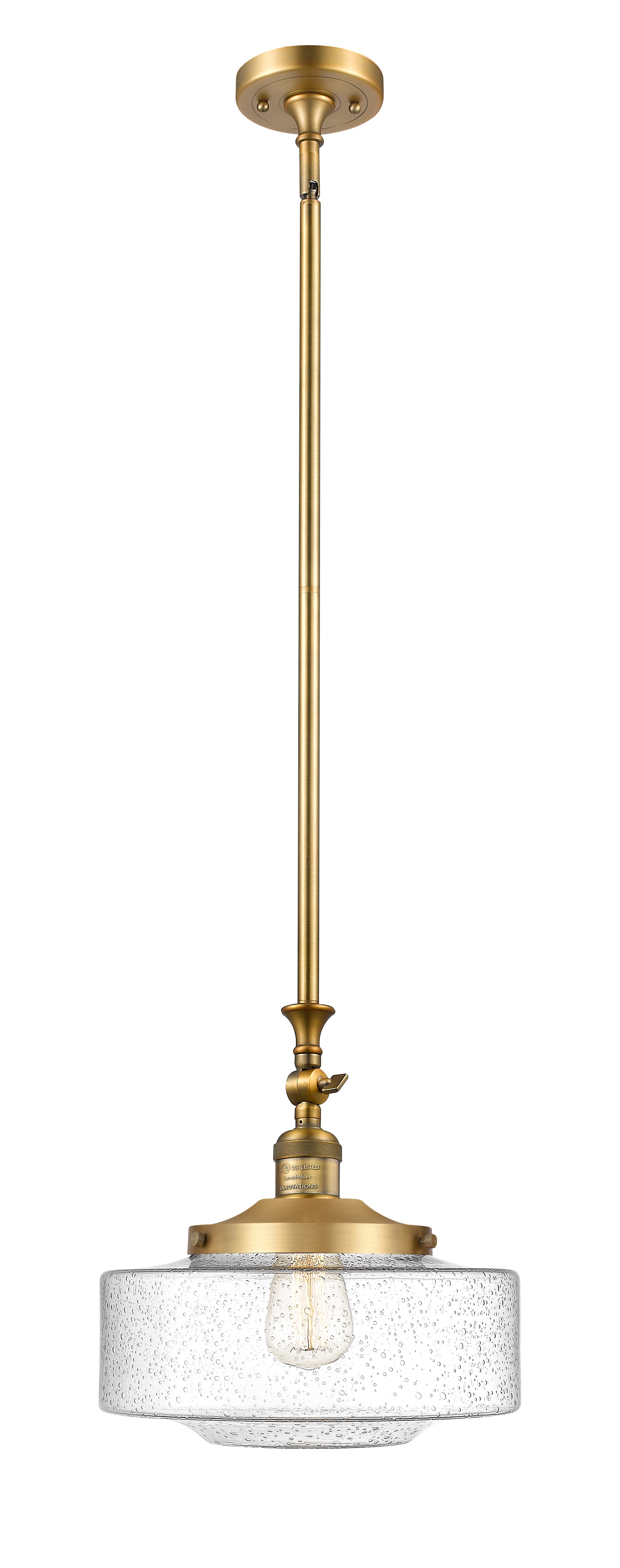 Franklin Restoration Mini Pendant Antique Brass
