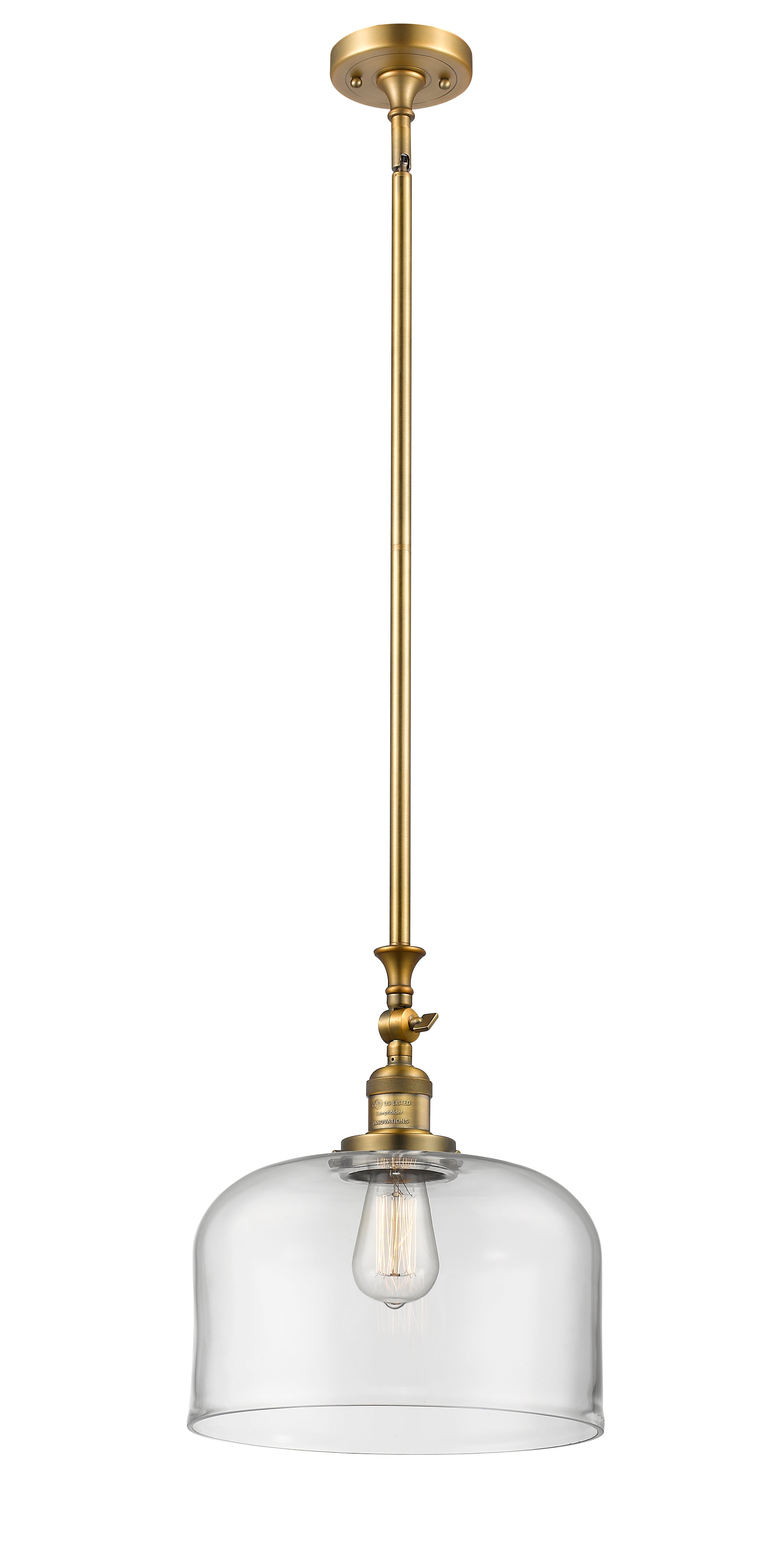 Franklin Restoration Mini Pendant Antique Brass