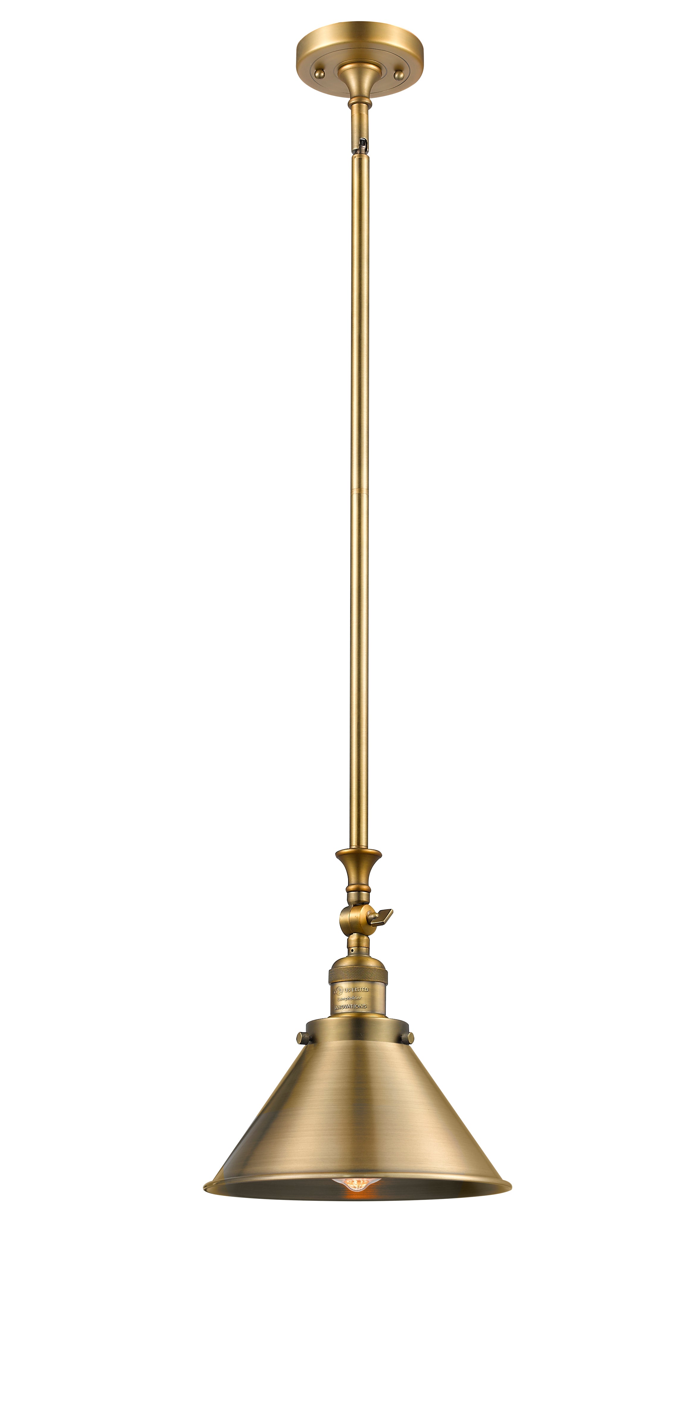 Franklin Restoration Mini Pendant Brass