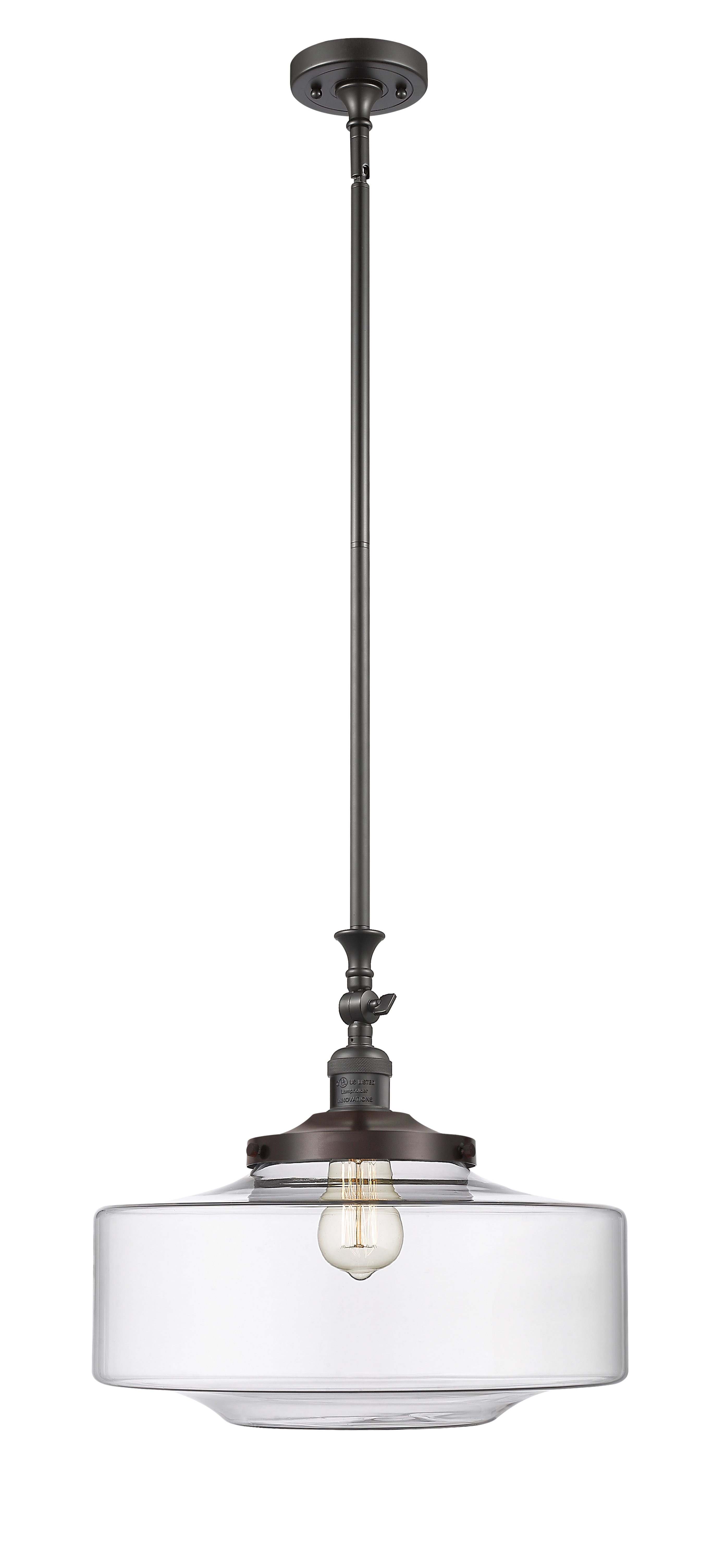 Franklin Restoration Mini Pendant Antique Brass