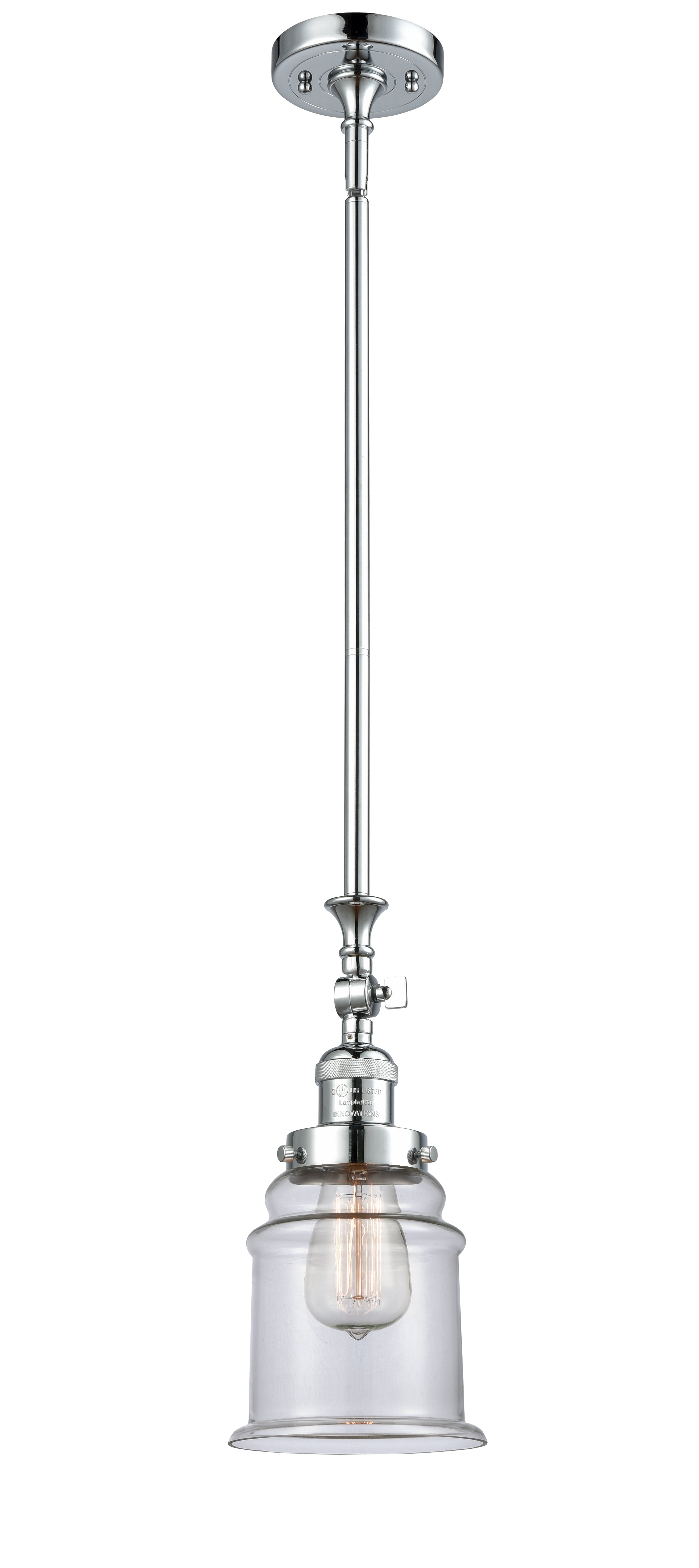 Franklin Restoration Mini Pendant Brass