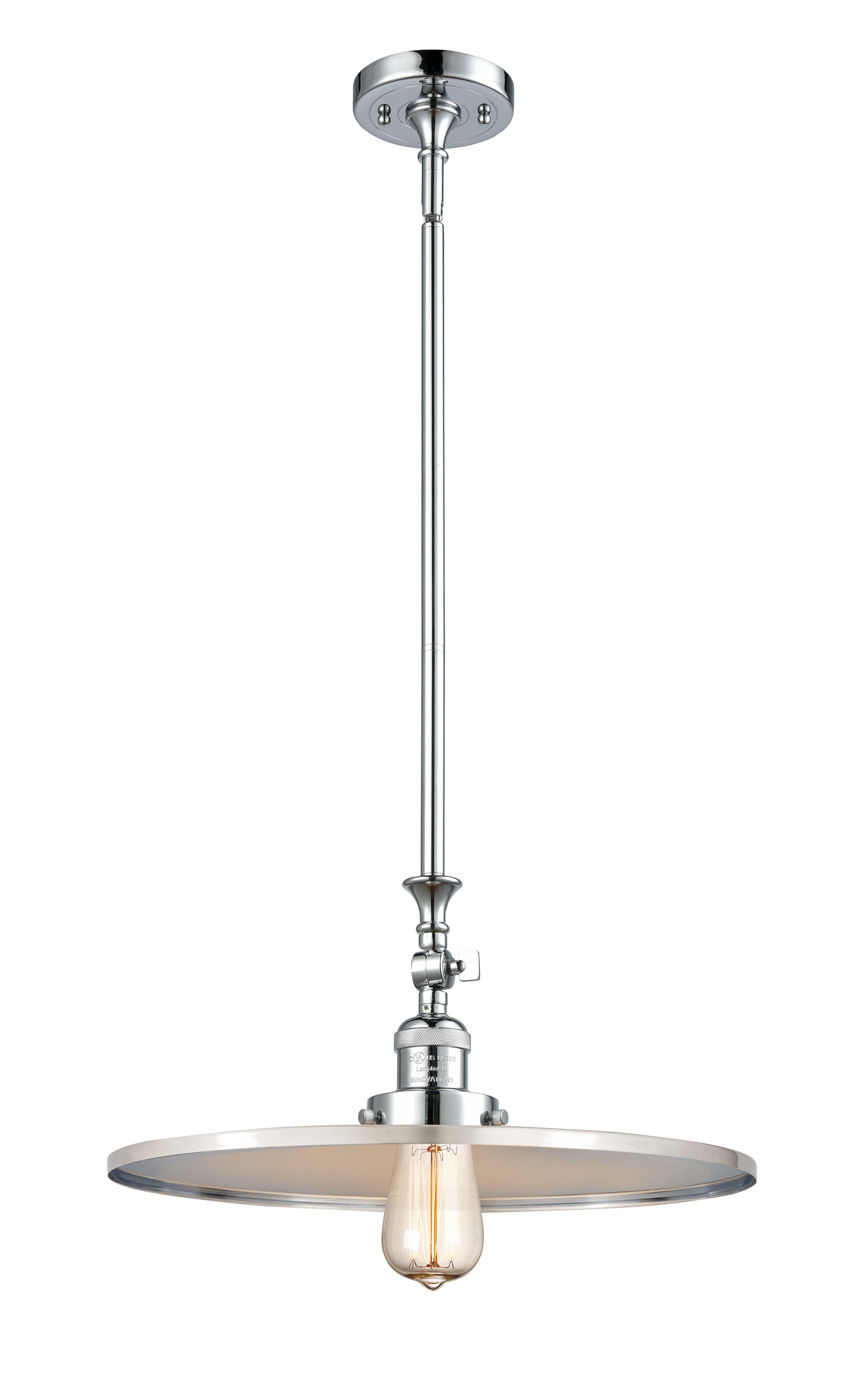 Franklin Restoration Mini Pendant Cast Brass