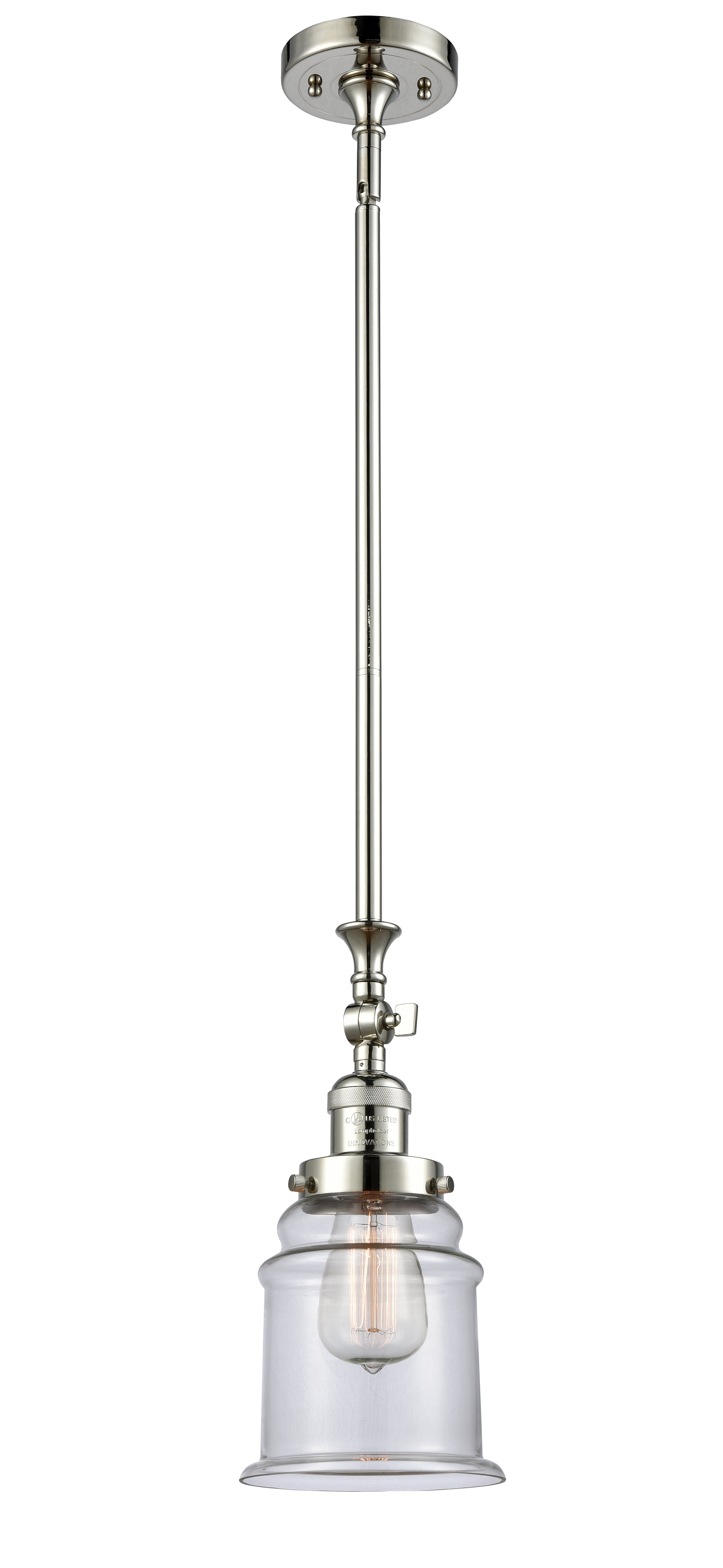 Franklin Restoration Mini Pendant Brass