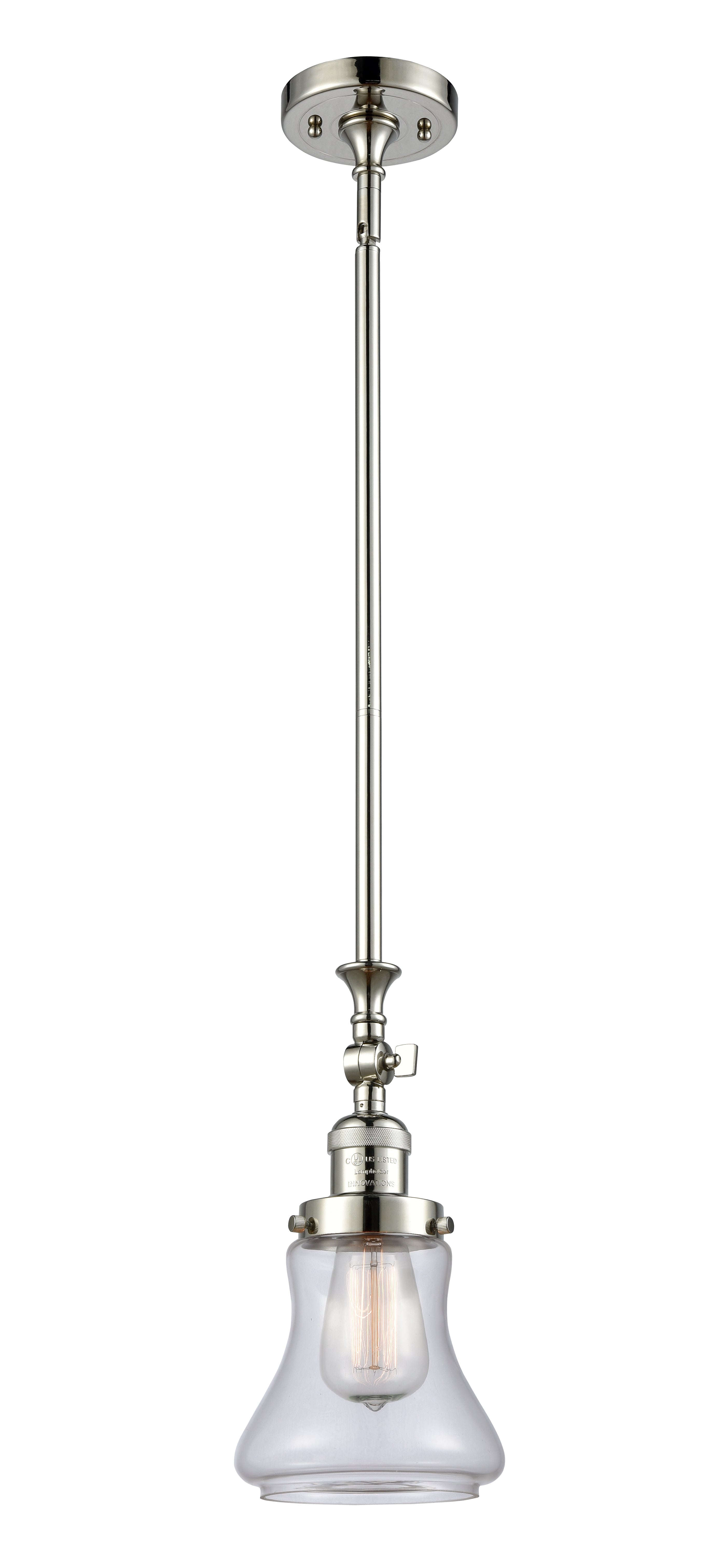 Franklin Restoration Mini Pendant Brass Finish