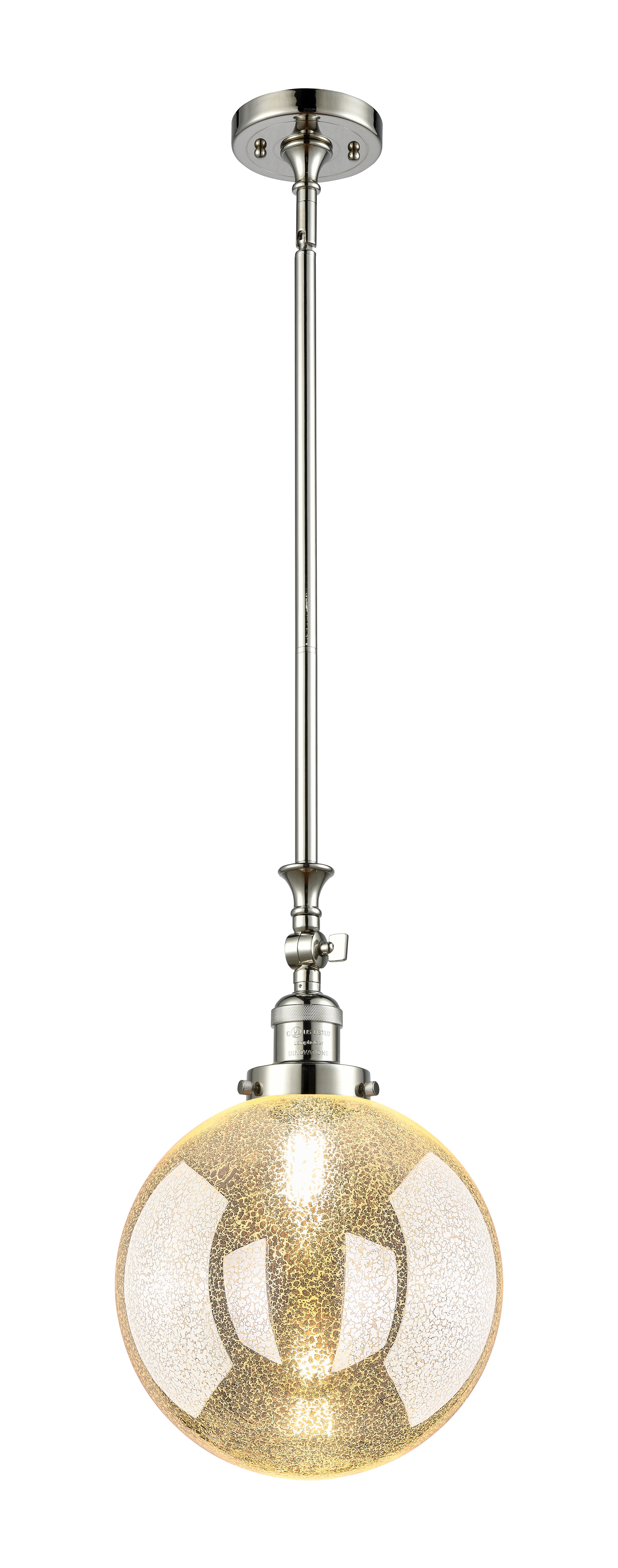 Franklin Restoration Mini Pendant Antique Brass
