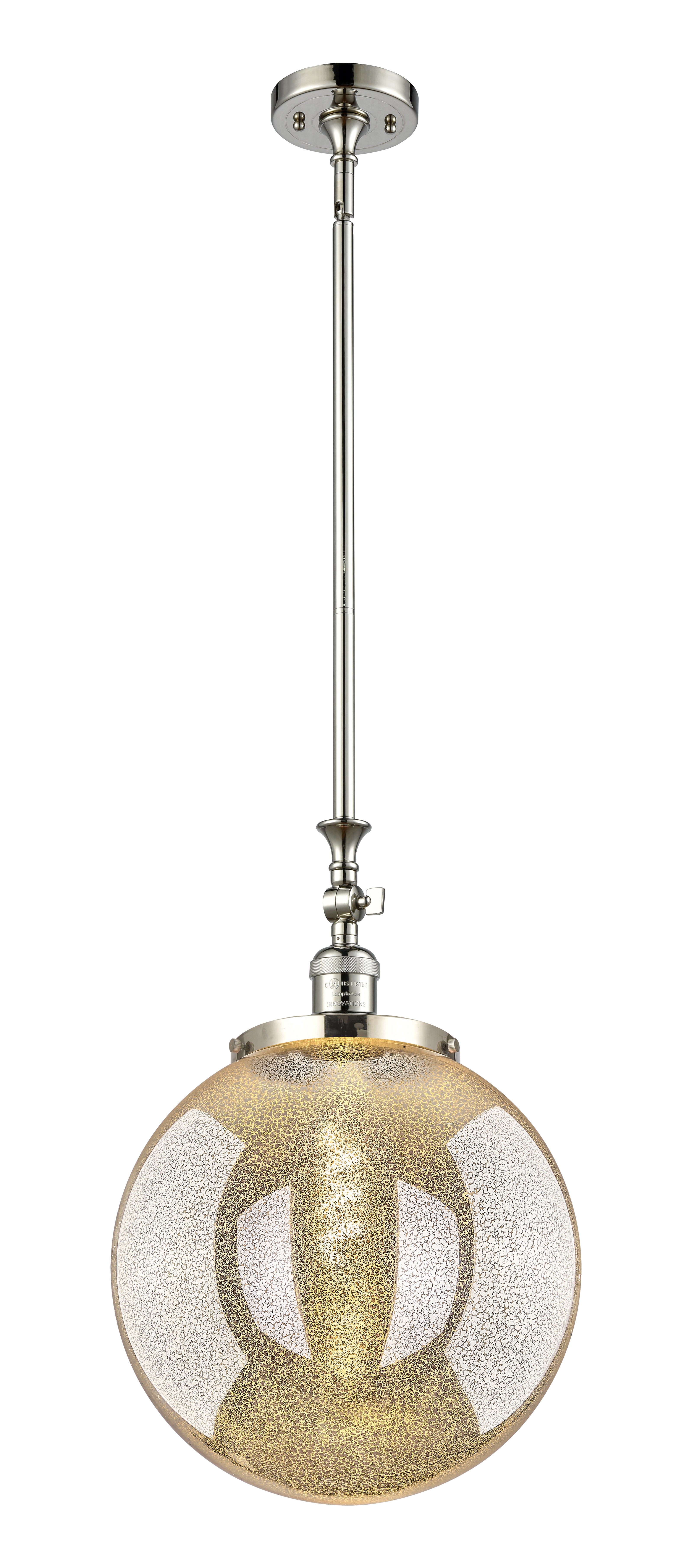 Franklin Restoration Mini Pendant Antique Brass