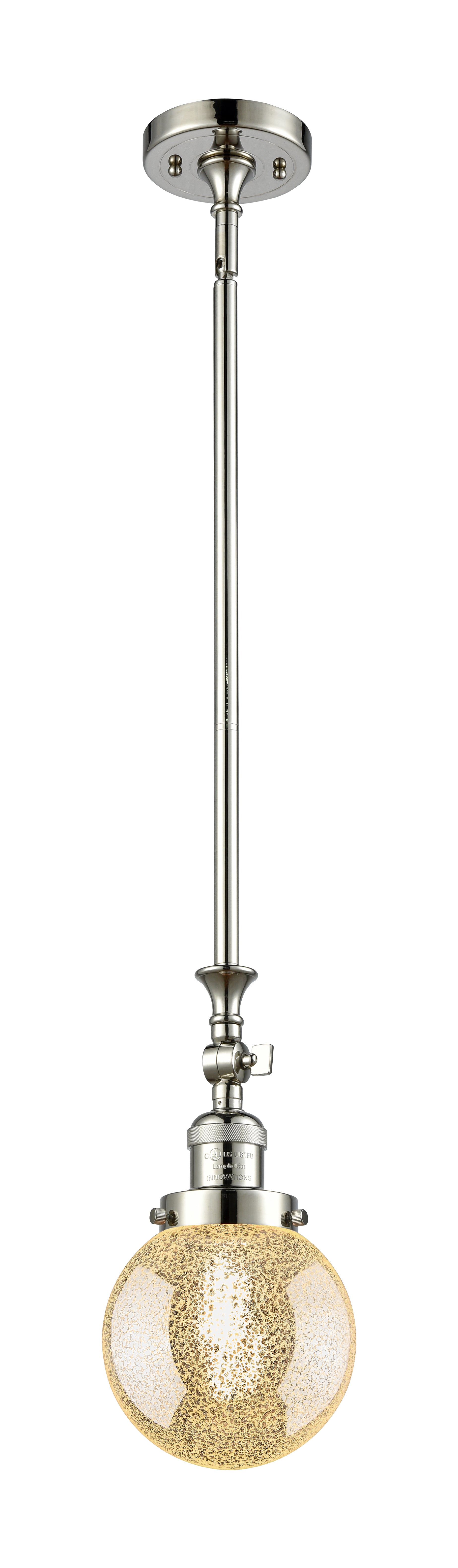 Franklin Restoration Mini Pendant Cast Brass