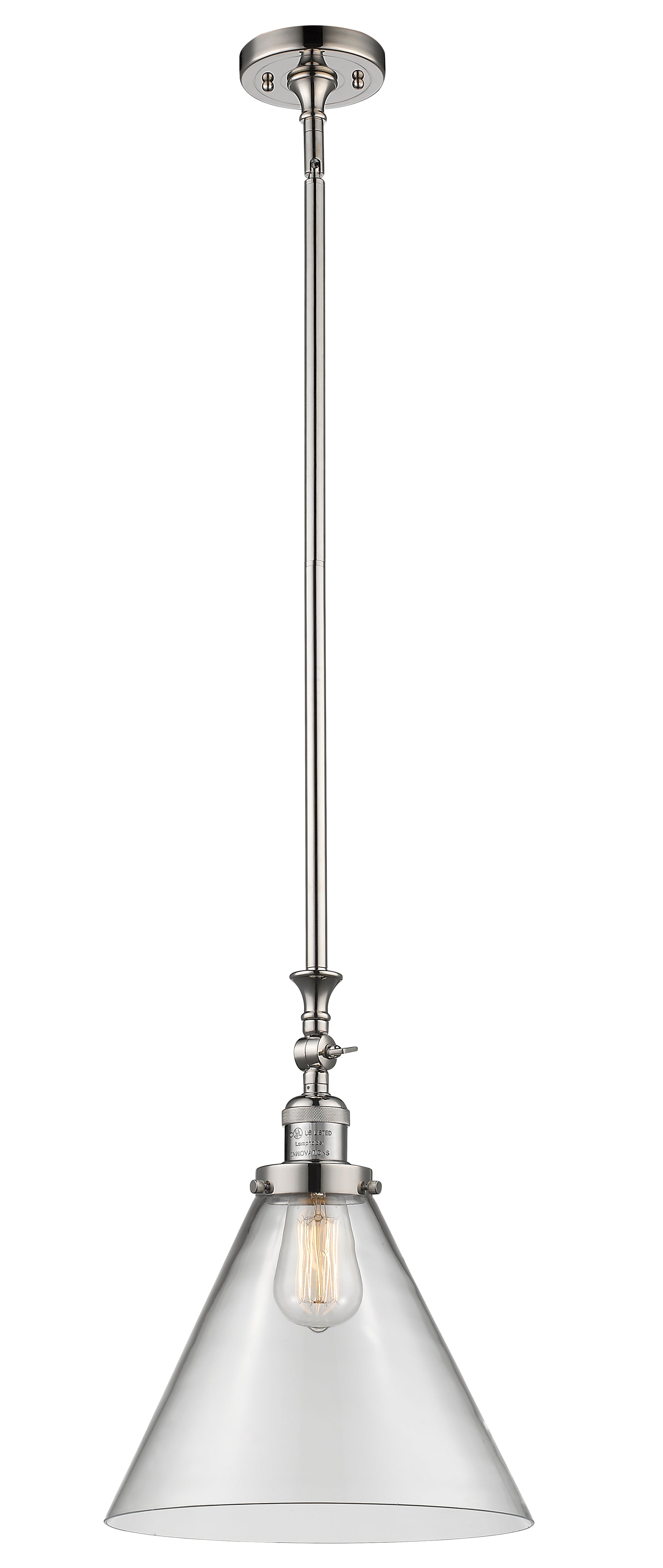 Franklin Restoration Mini Pendant Antique Brass