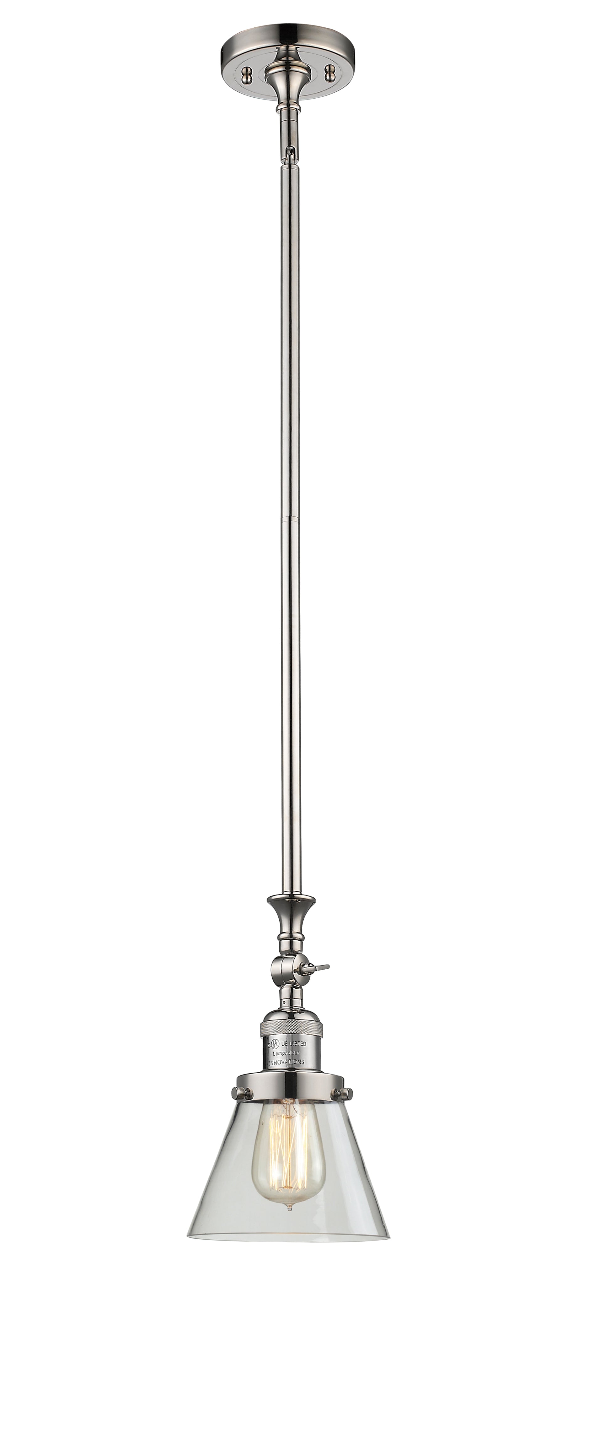 Franklin Restoration Mini Pendant Cast Brass