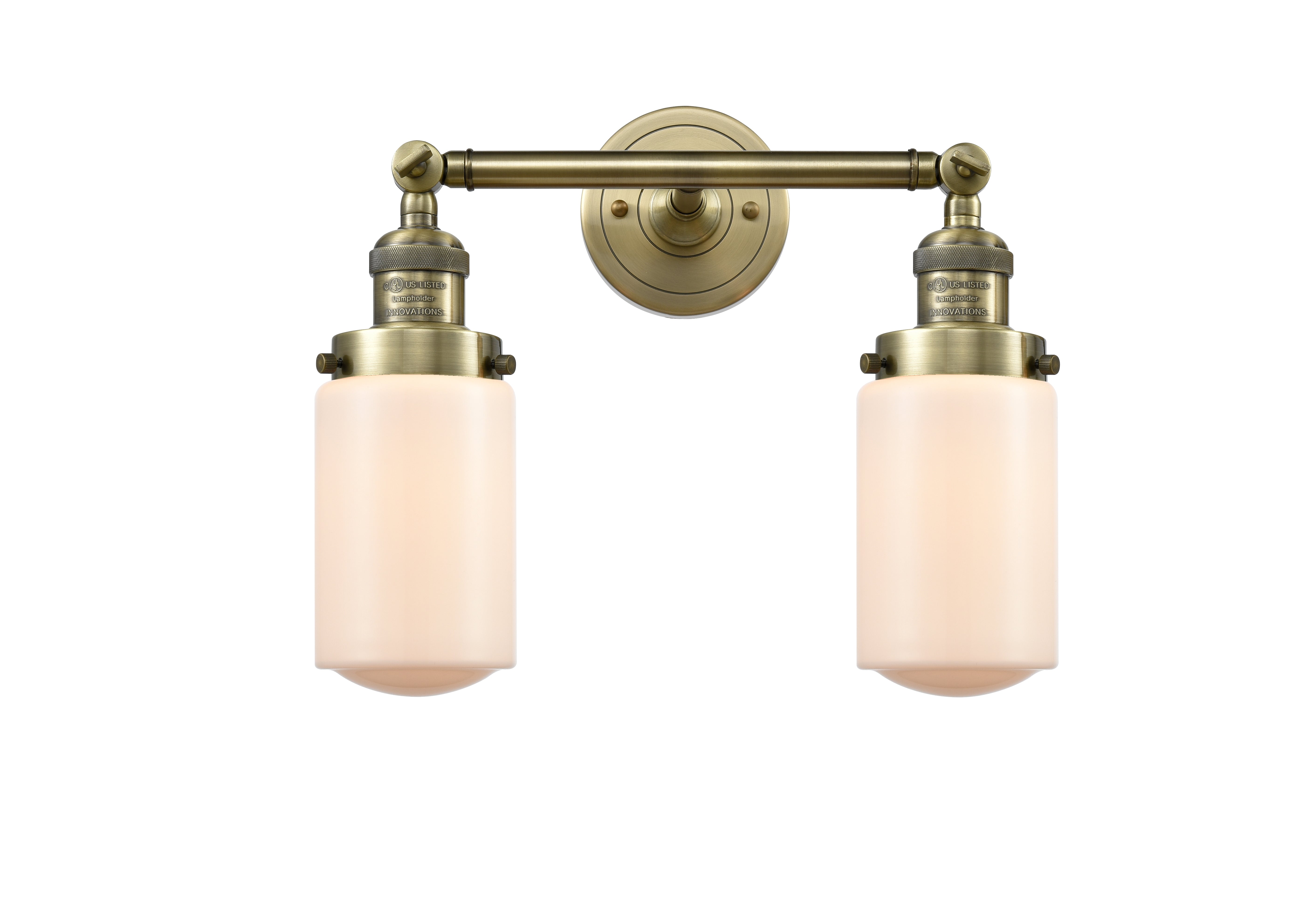 Franklin Restoration Bath Vanity Light Brass
