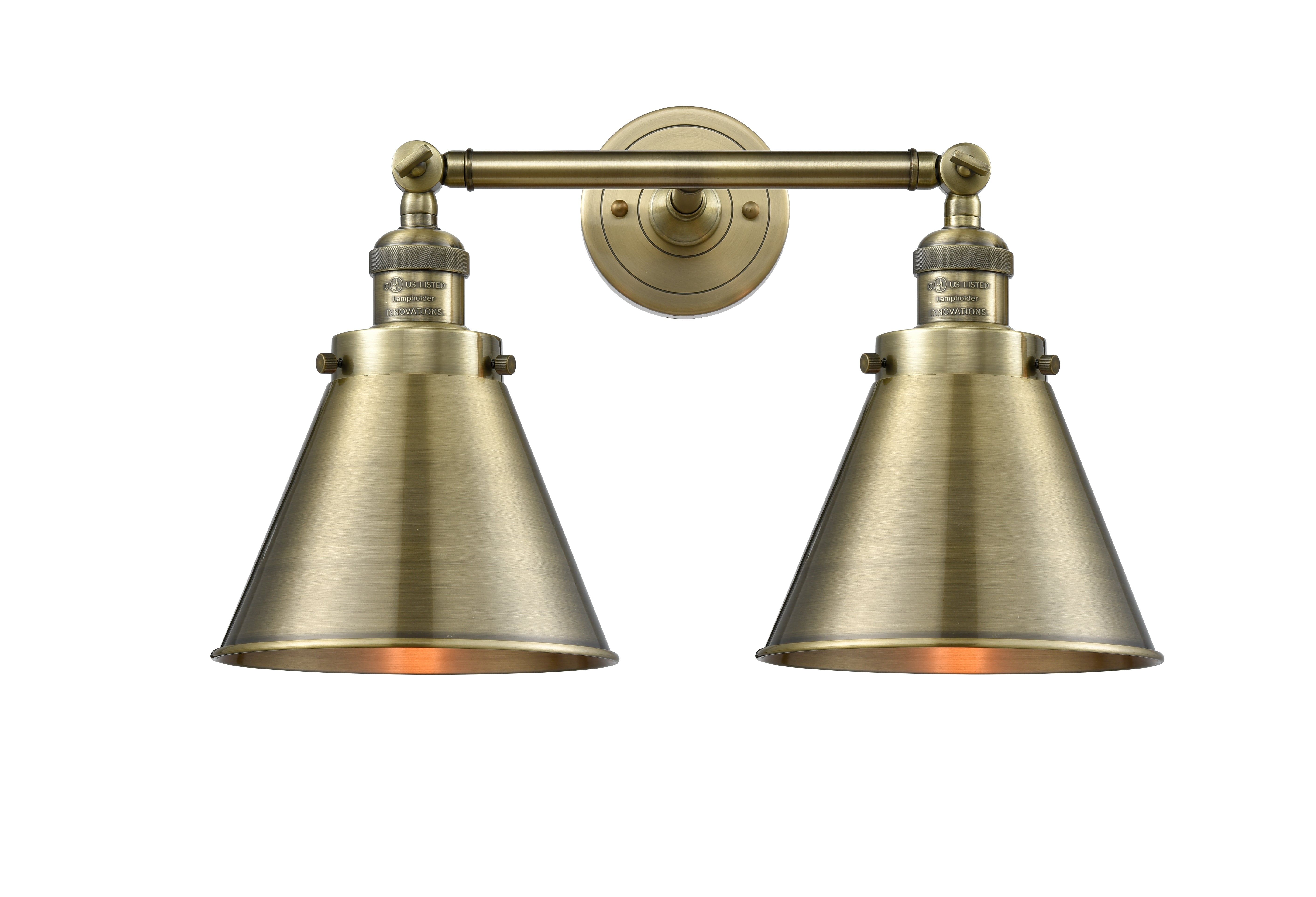 Franklin Restoration Steel Bath Vanity Light