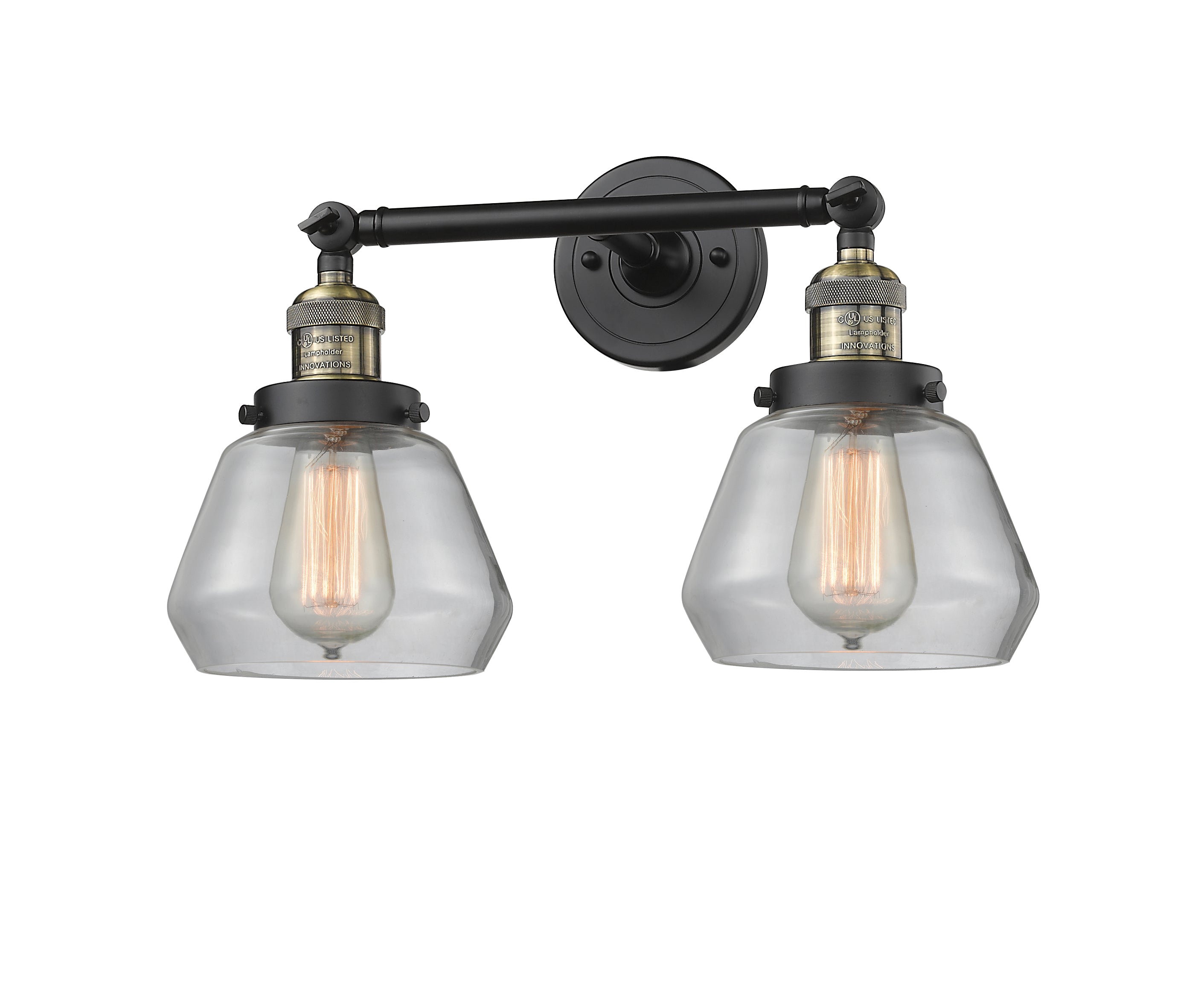 Franklin Restoration Bath Vanity Light Brass Finish
