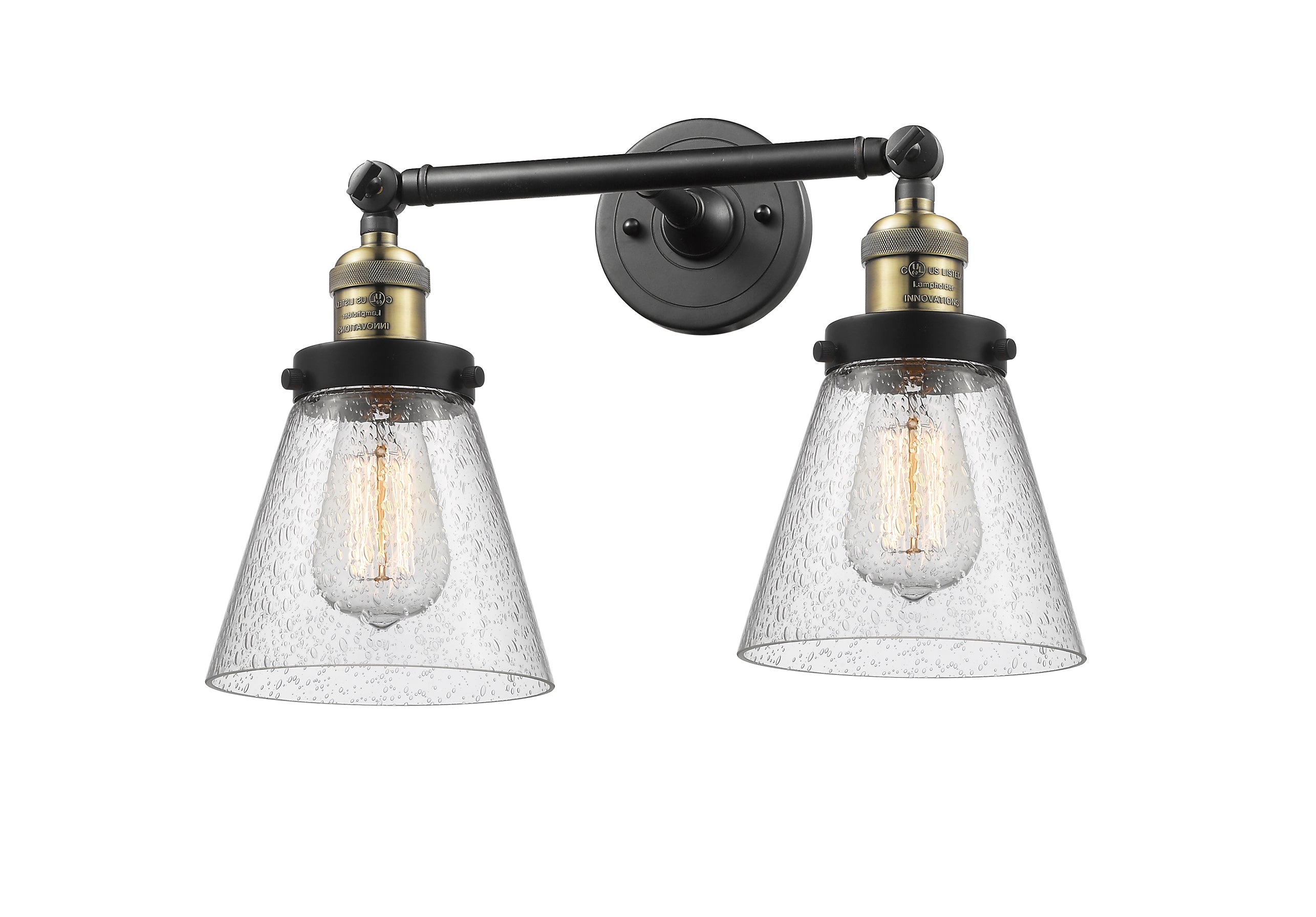 Franklin Restoration Vanity Light Brass Finish
