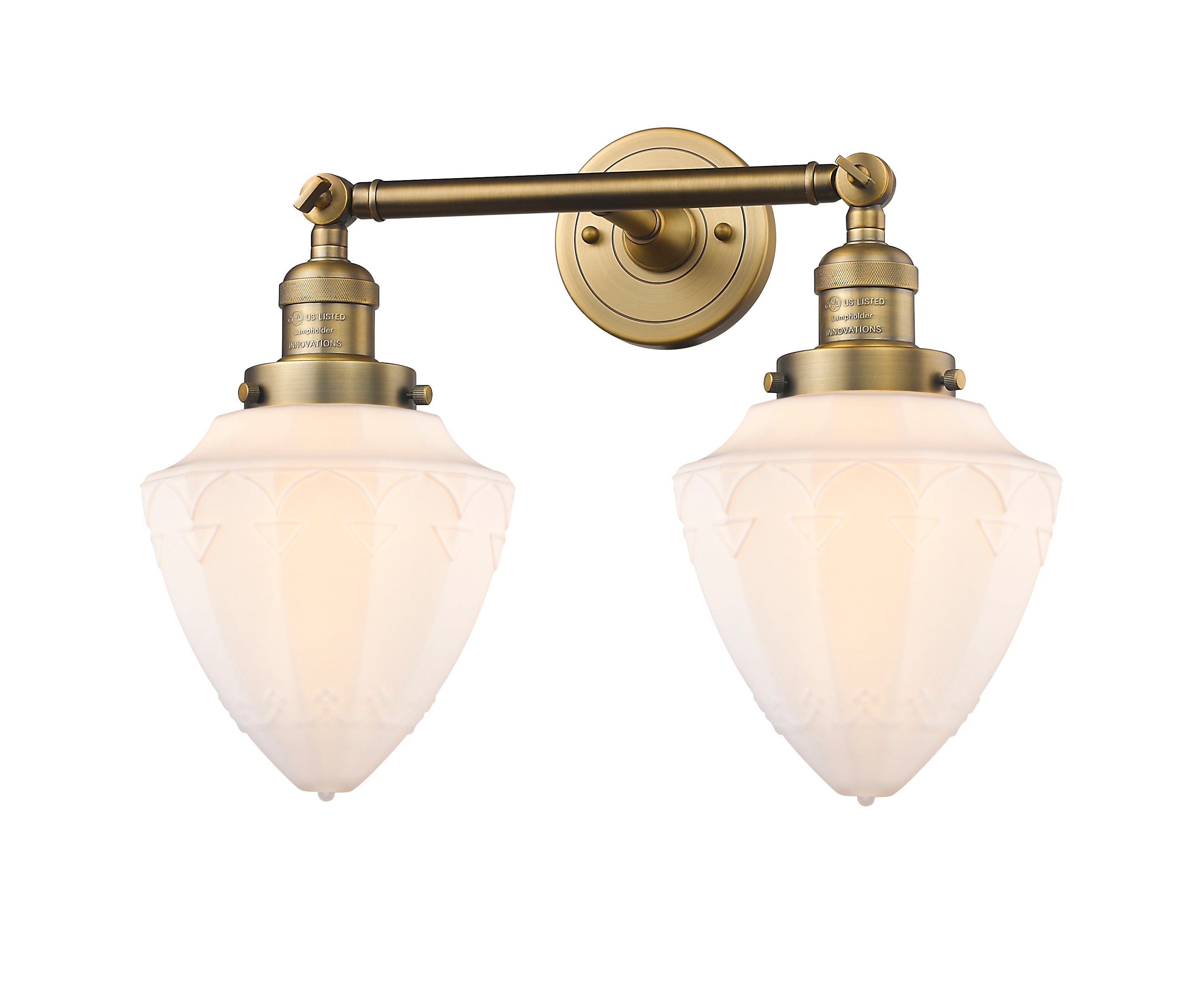 Franklin Restoration Cast Brass Vanity Light