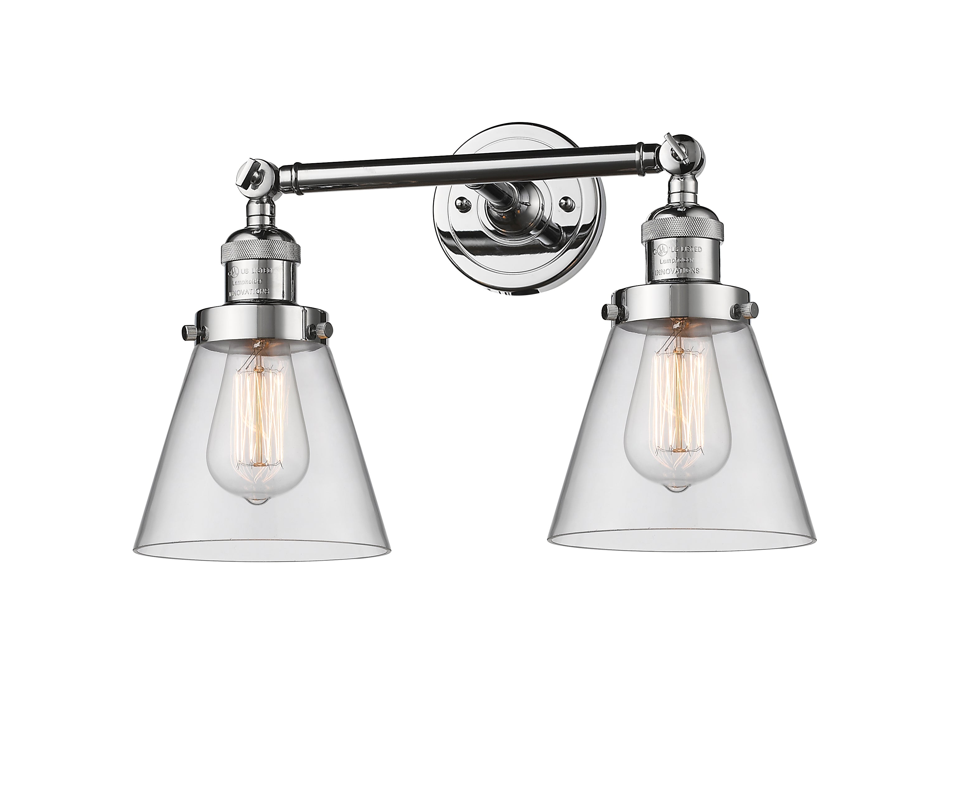 Franklin Restoration Vanity Light Brass Finish