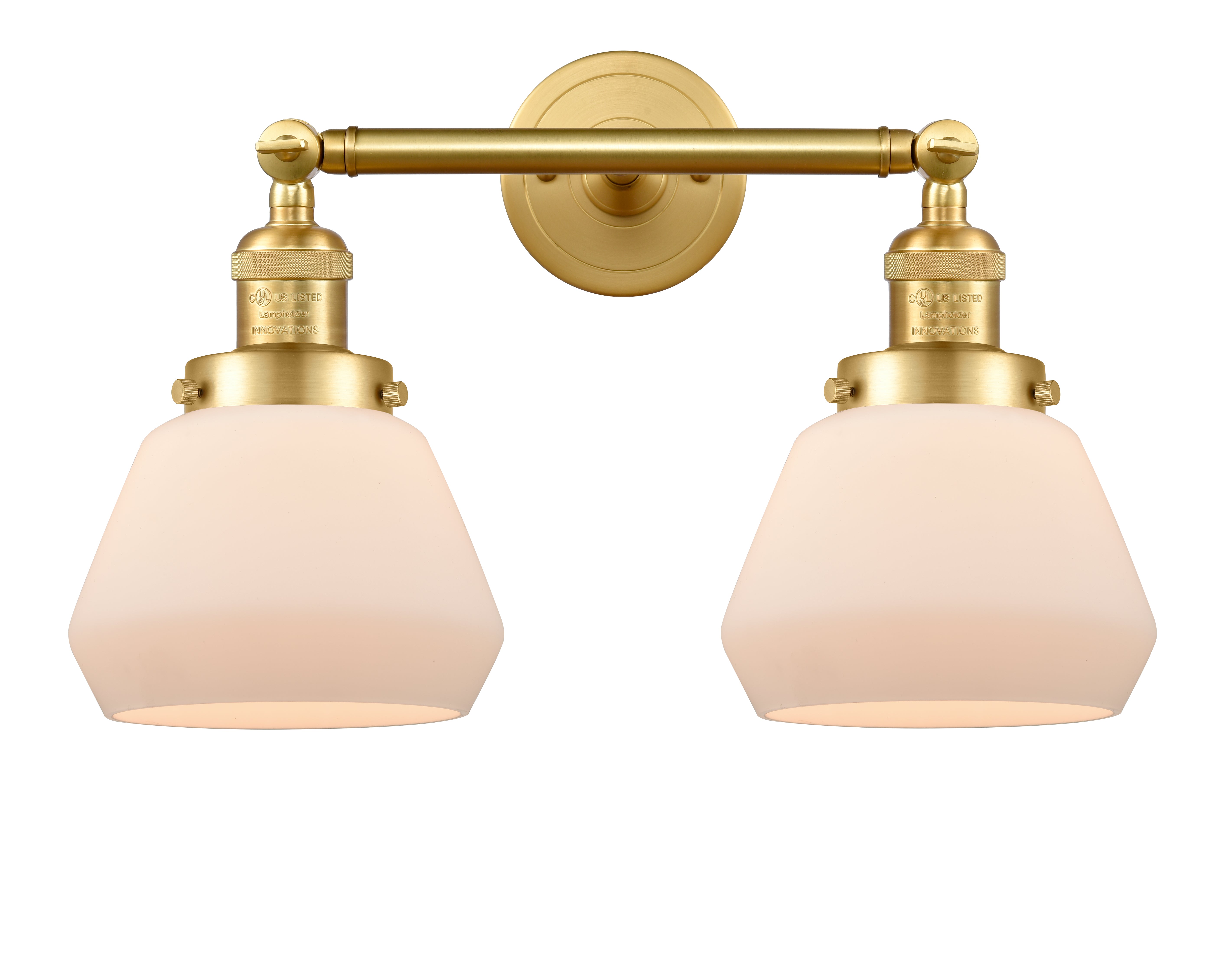 Franklin Restoration Bath Vanity Light Brass Finish