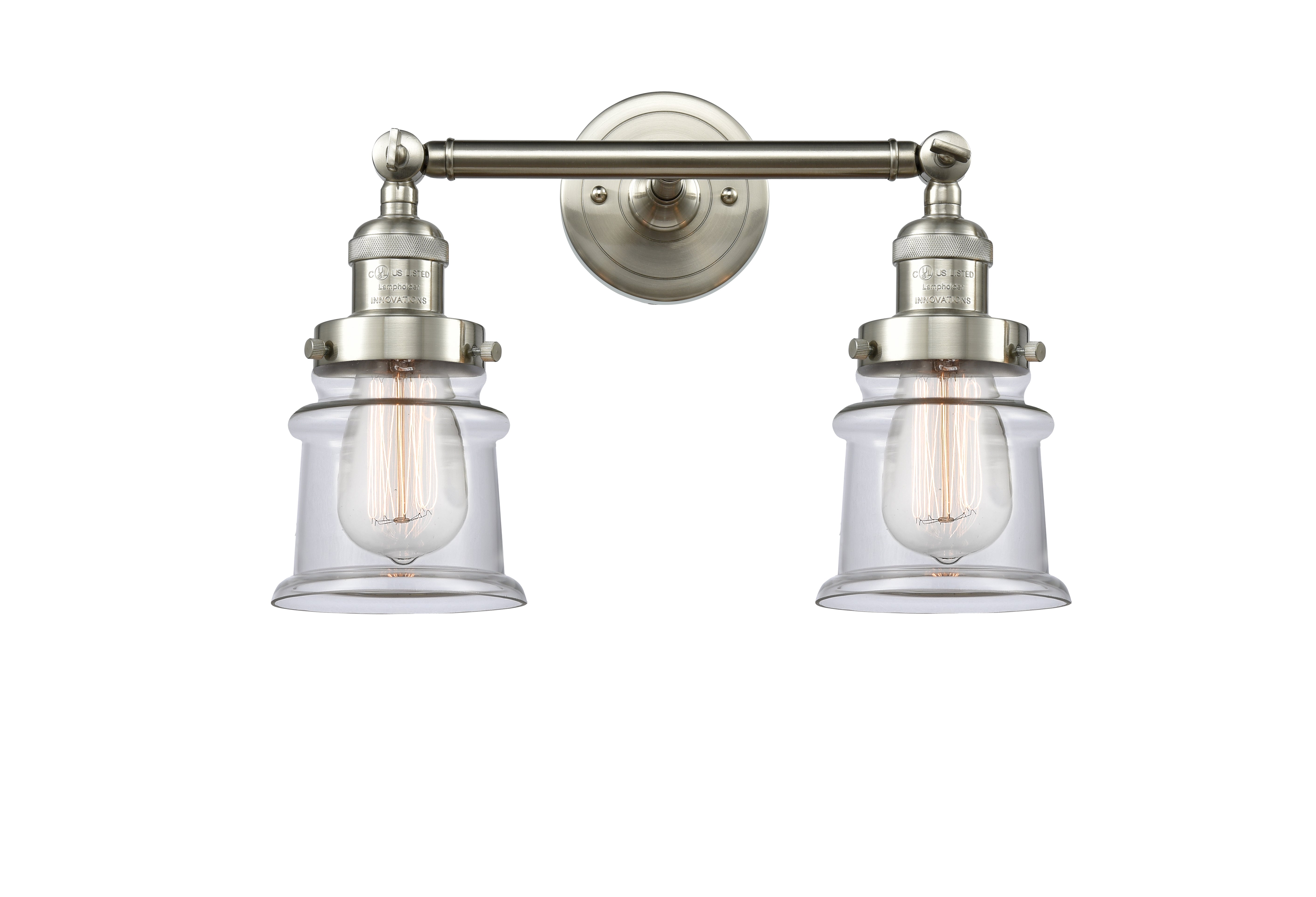Franklin Restoration Bath Vanity Light Steel