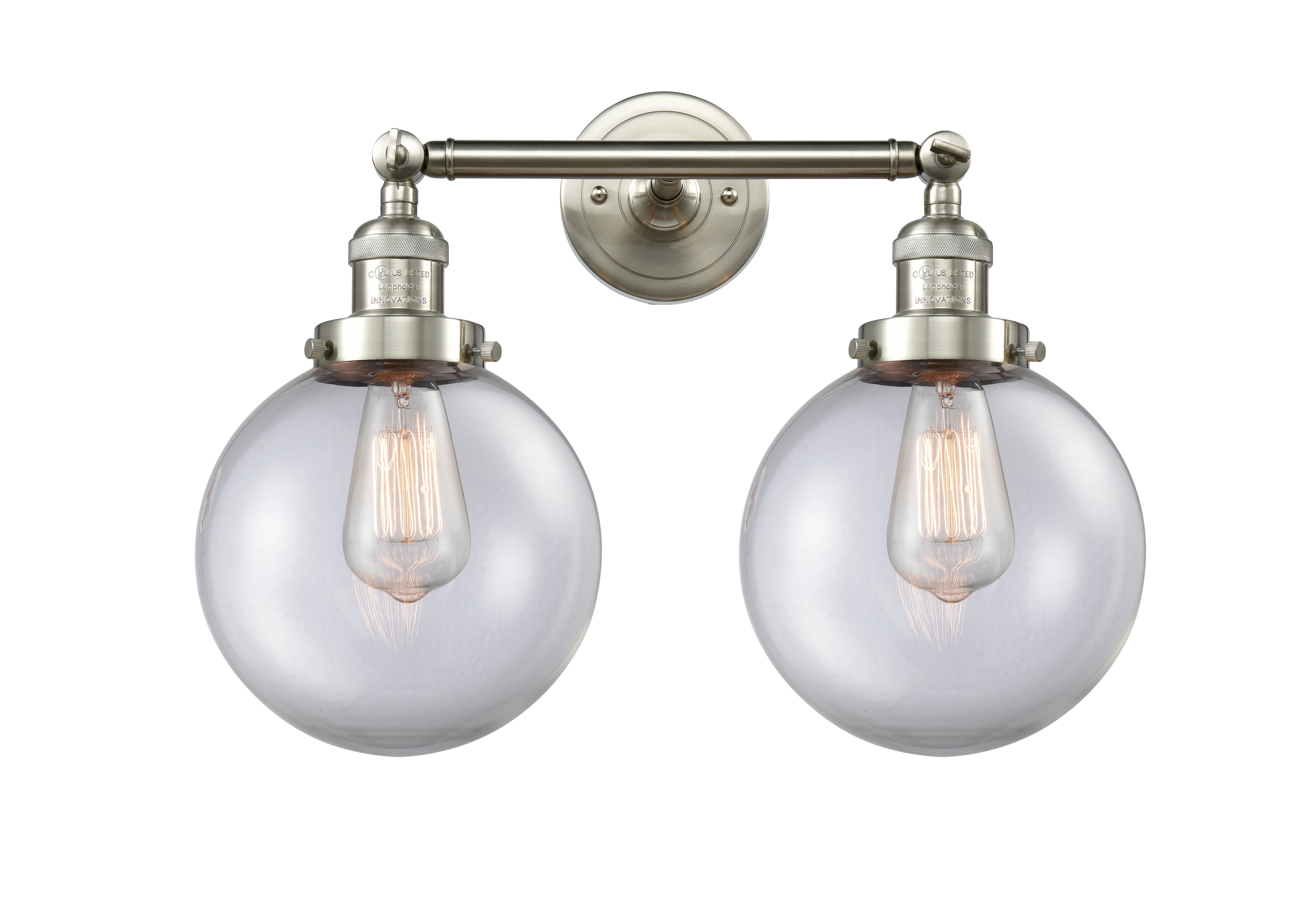 Franklin Restoration Bath Vanity Light Steel