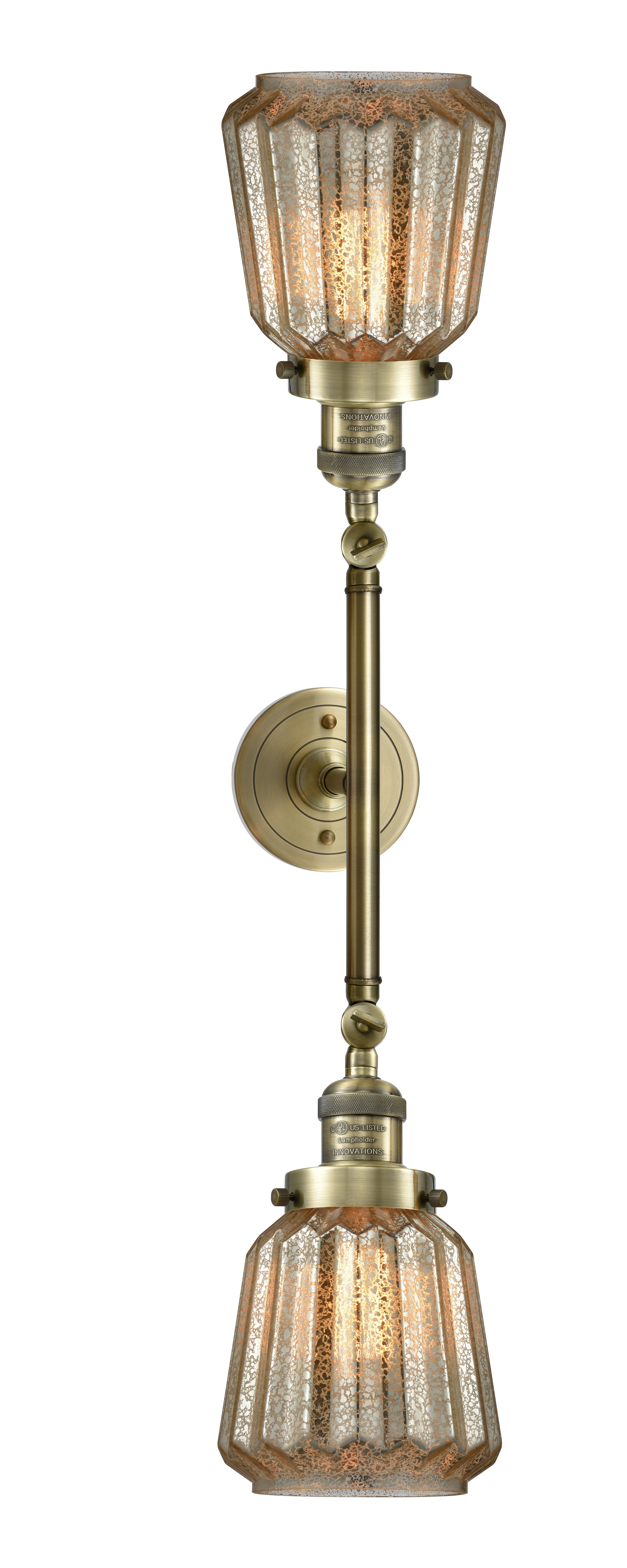 Franklin Restoration Vanity Light Cast Brass