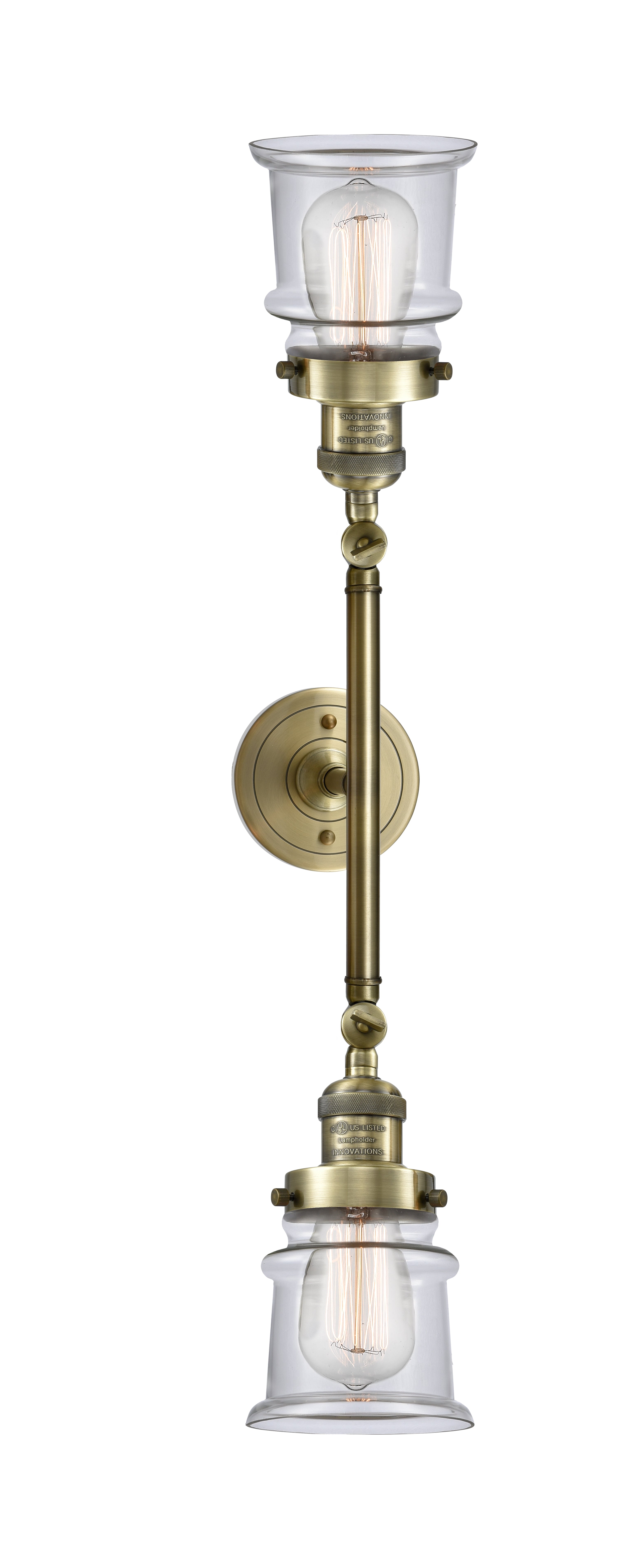 Franklin Restoration Vanity Cast Brass Lighting