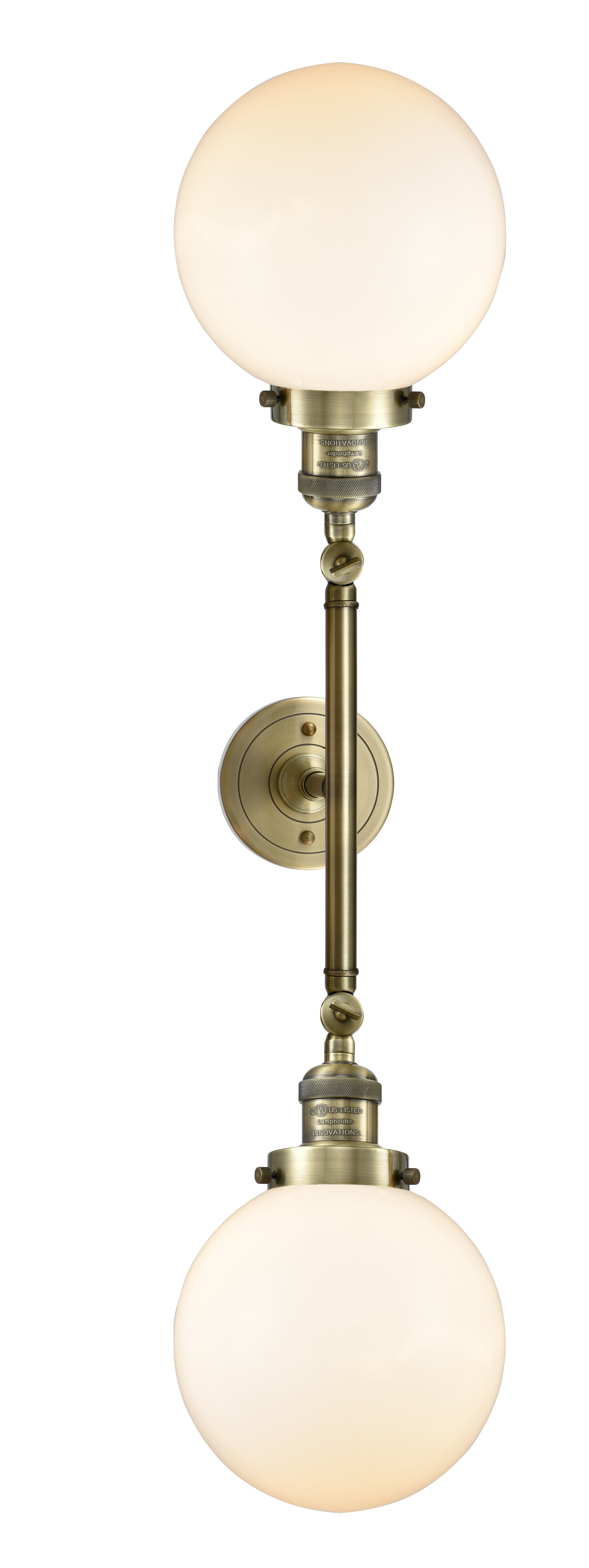 Franklin Restoration Vanity Light Cast Brass