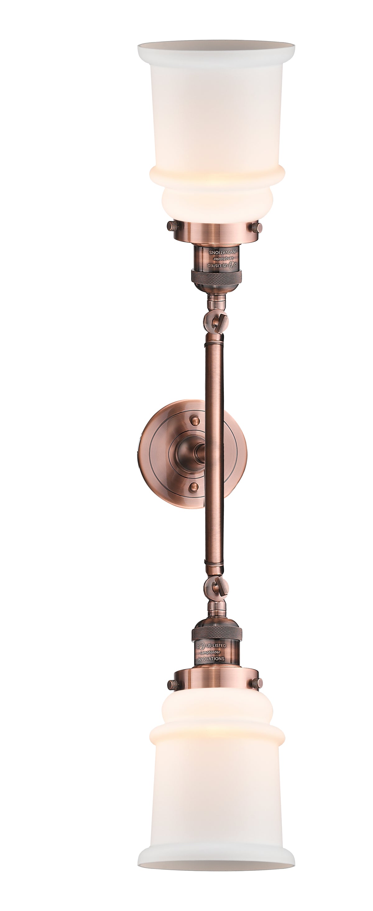 Canton 6-Inch 2-Light Bath Vanity Light 33.375-Inch High