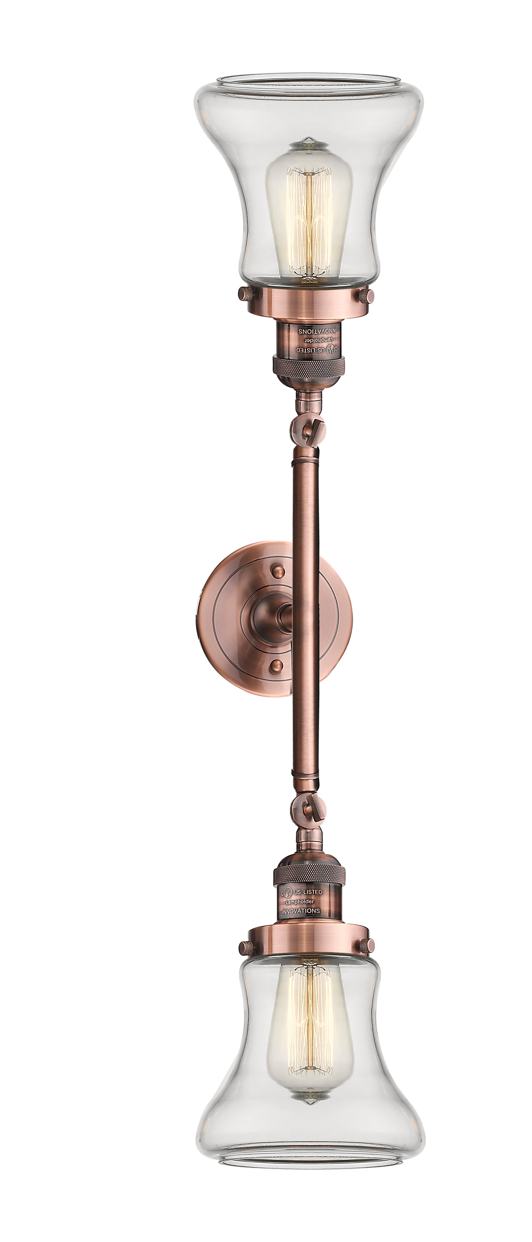 Franklin Restoration Cast Brass Vanity Light