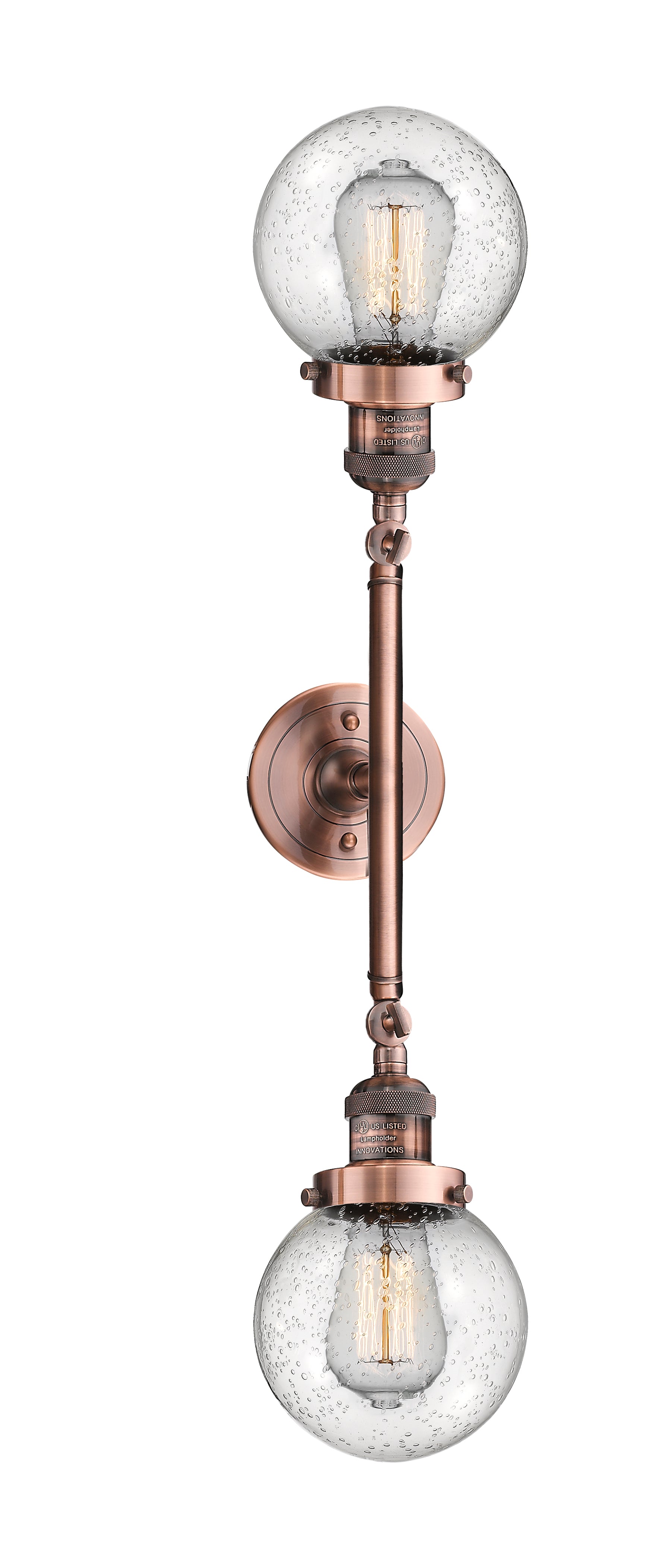 Franklin Restoration Brass Vanity Light