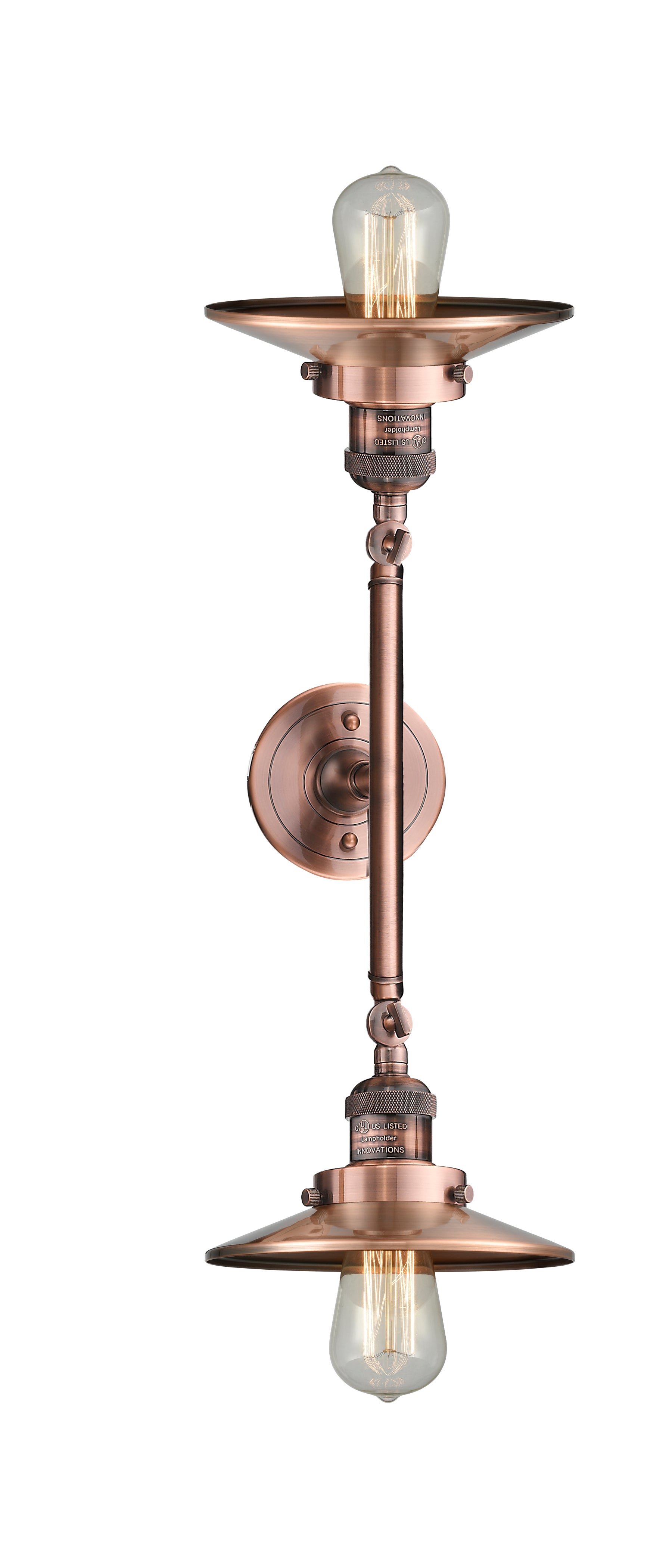 Franklin Restoration Vanity Light Cast Brass