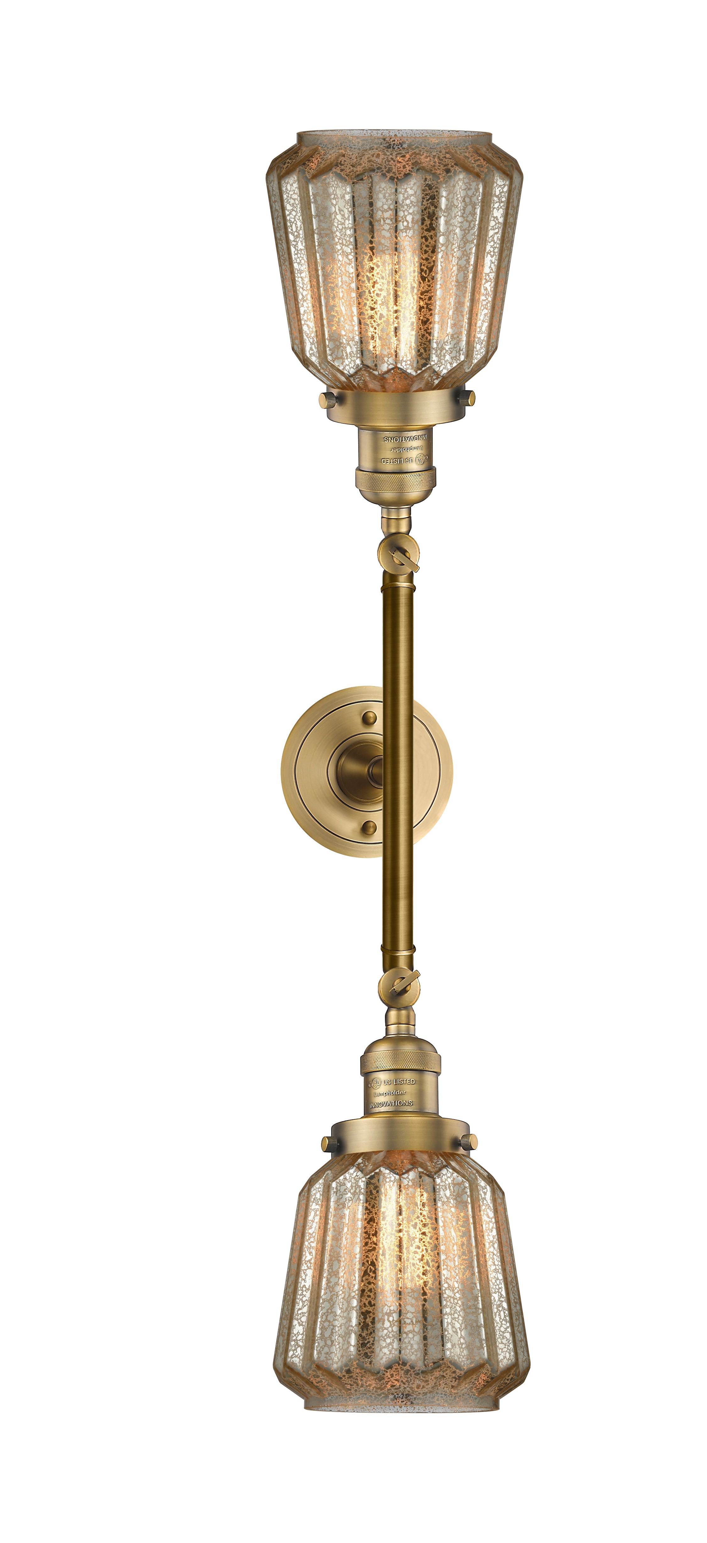 Franklin Restoration Vanity Light Cast Brass