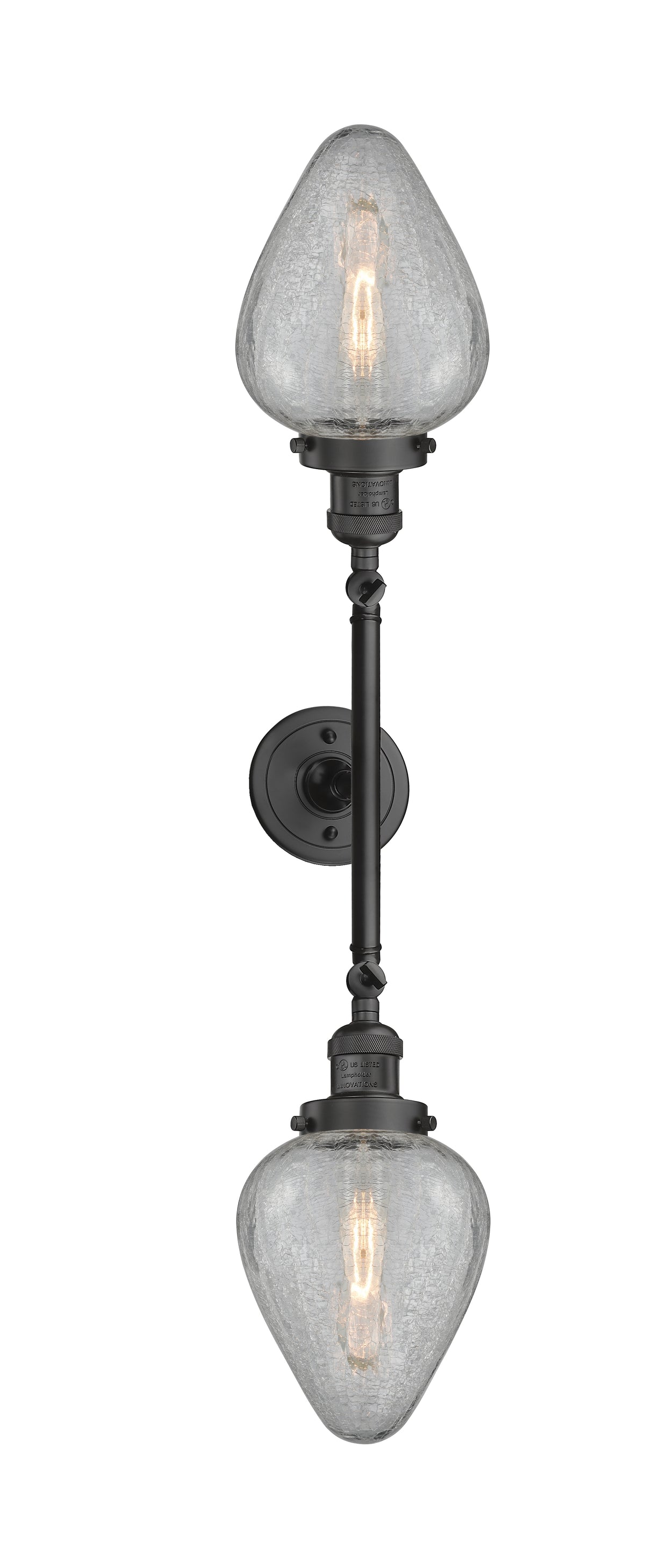 Geneseo 7-Inch 2-Light Bath Vanity Light with LED Bulbs