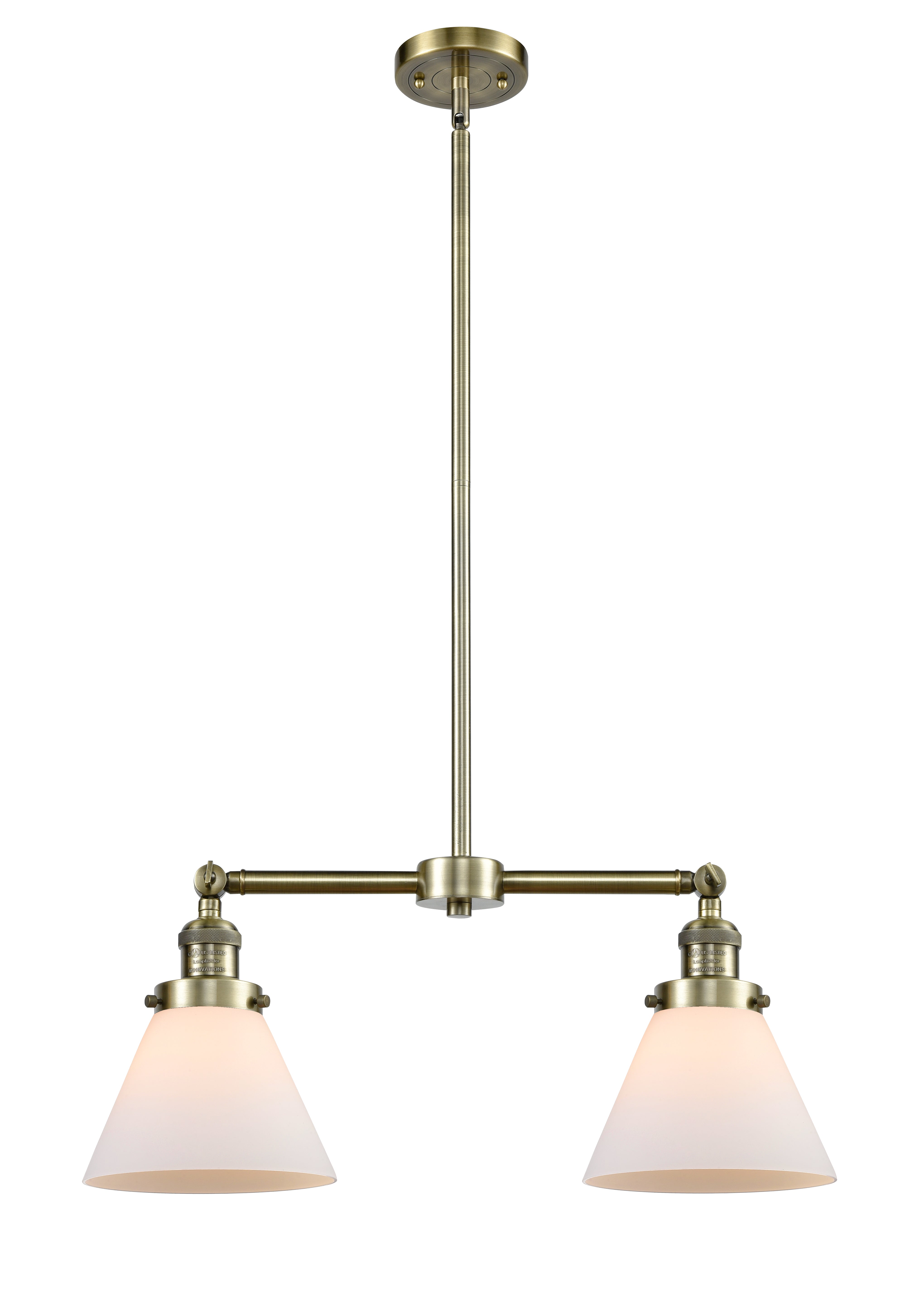 Franklin Restoration Cast Brass Glass Light