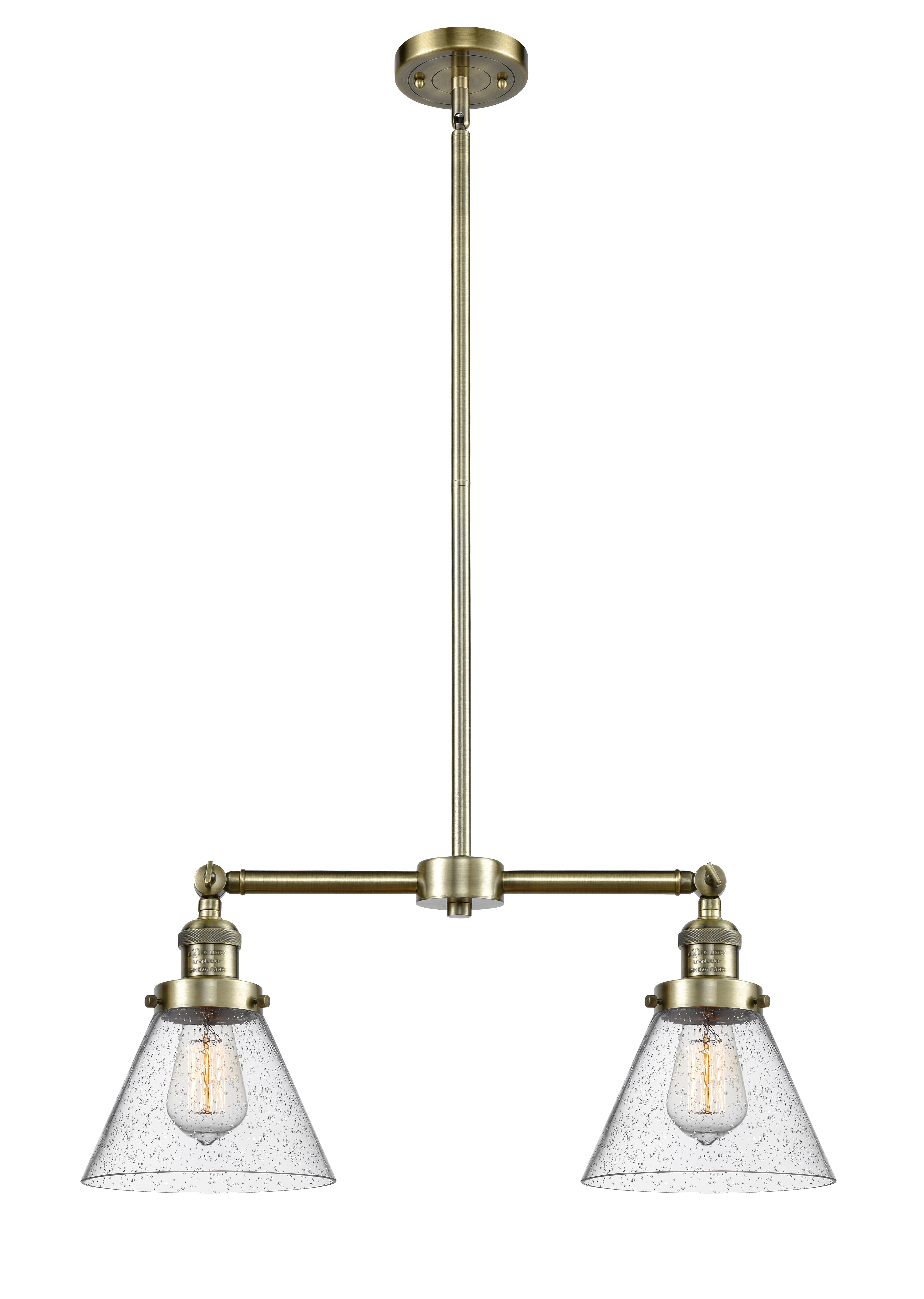 Franklin Restoration Cast Brass Glass Light