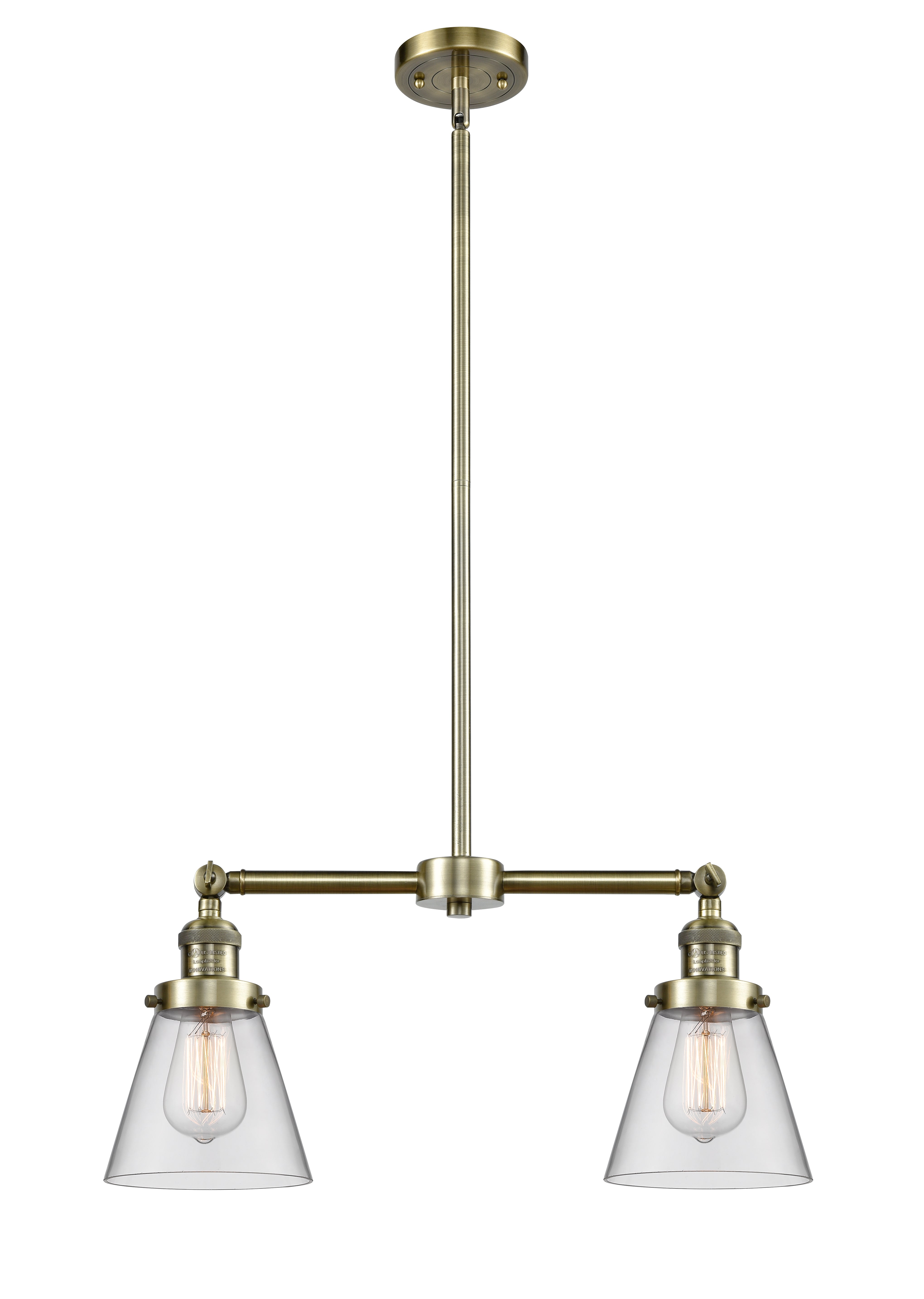 Franklin Restoration Island Light Cast Brass