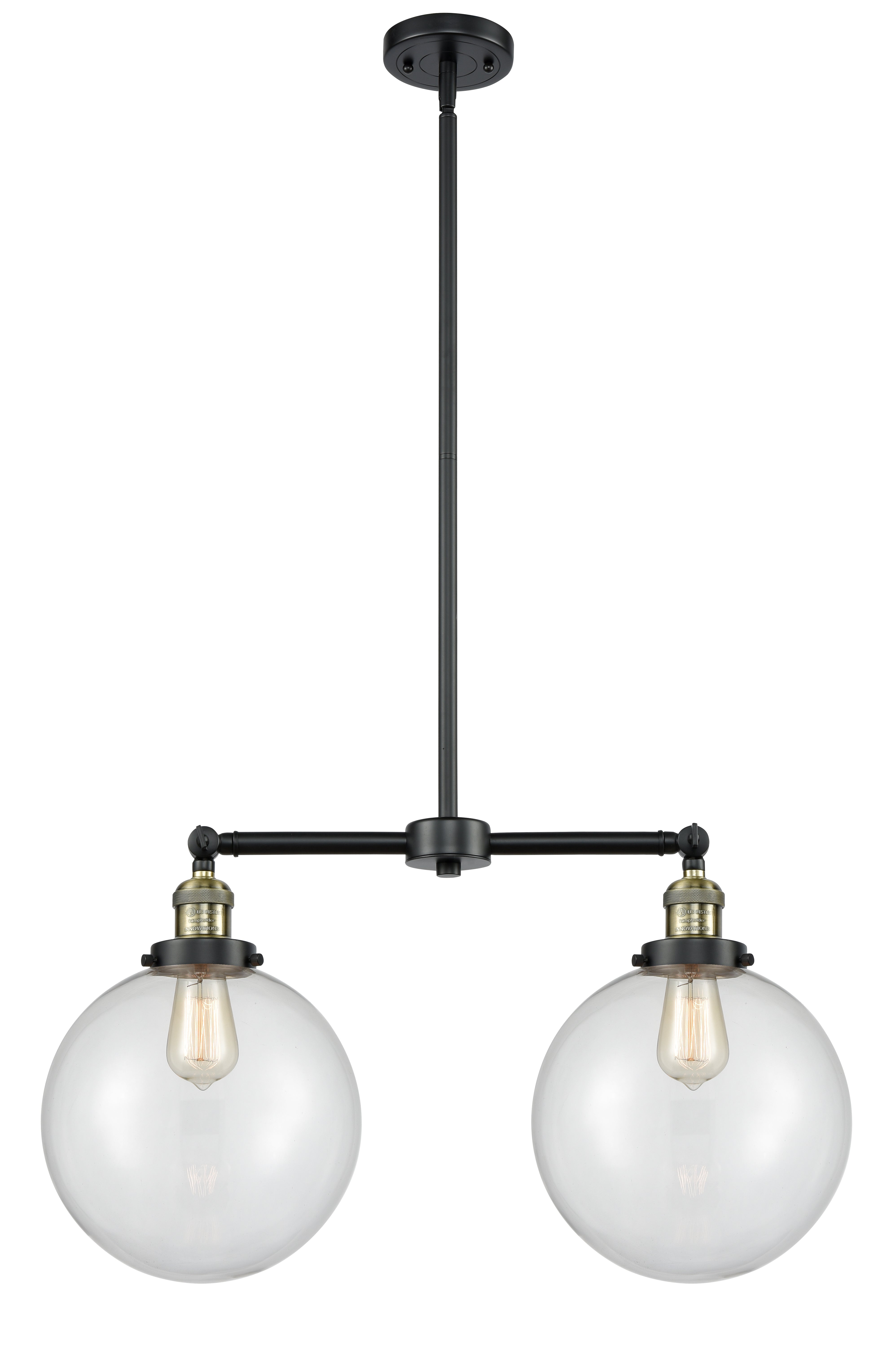 Franklin Restoration Island Light Cast Brass