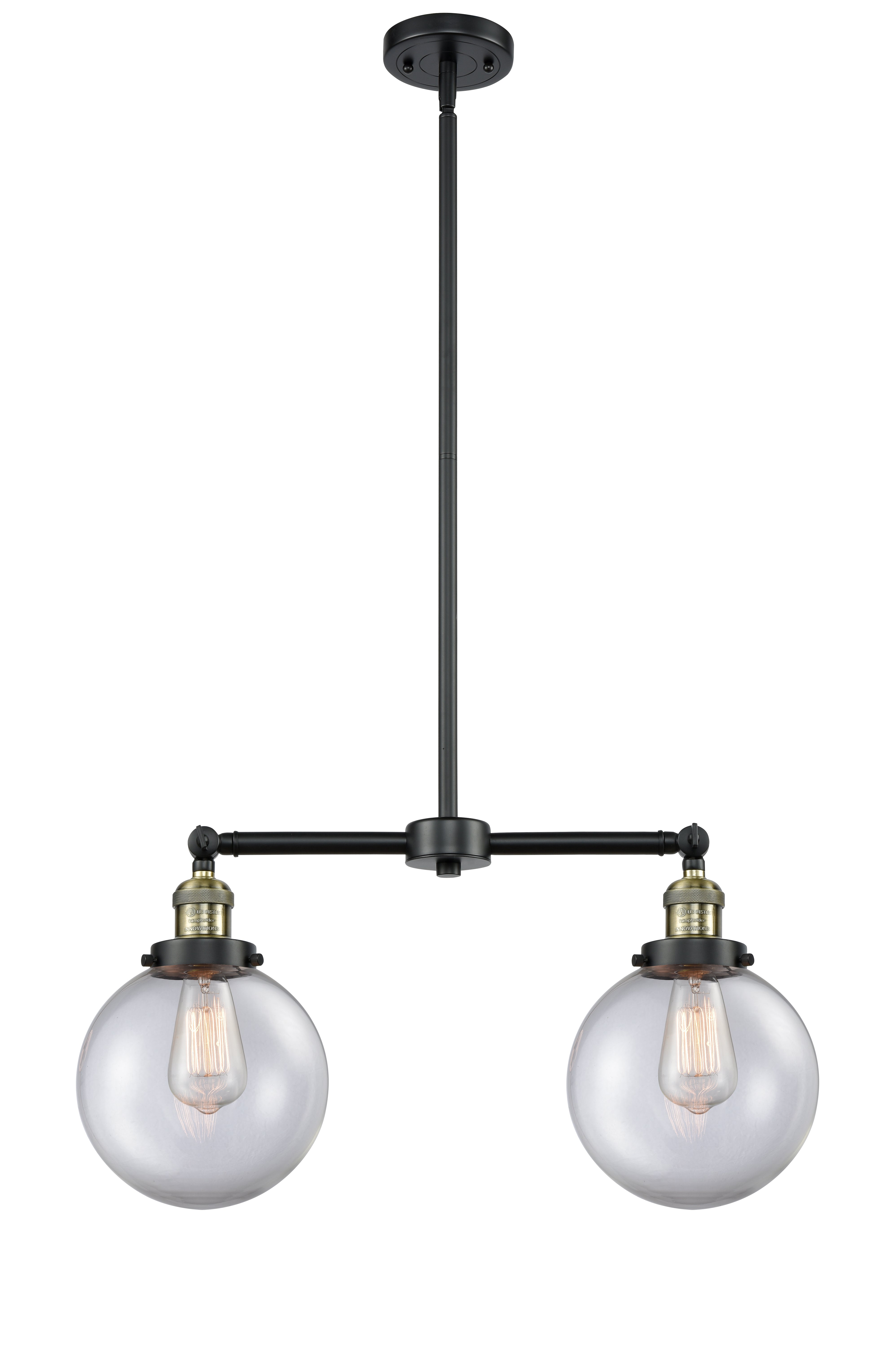 Franklin Restoration Island Light Cast Brass