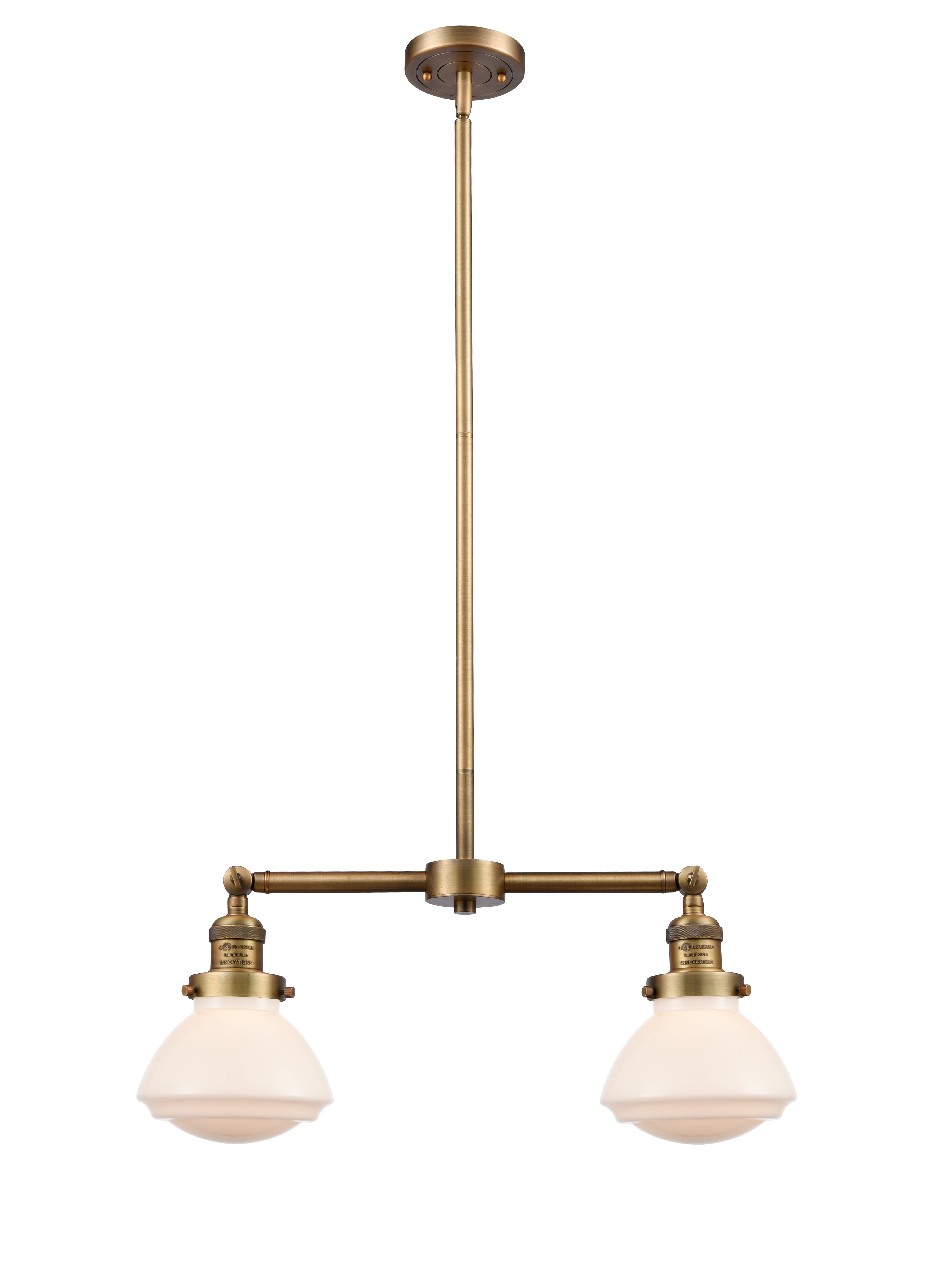 Franklin Restoration Island Light Steel Brass