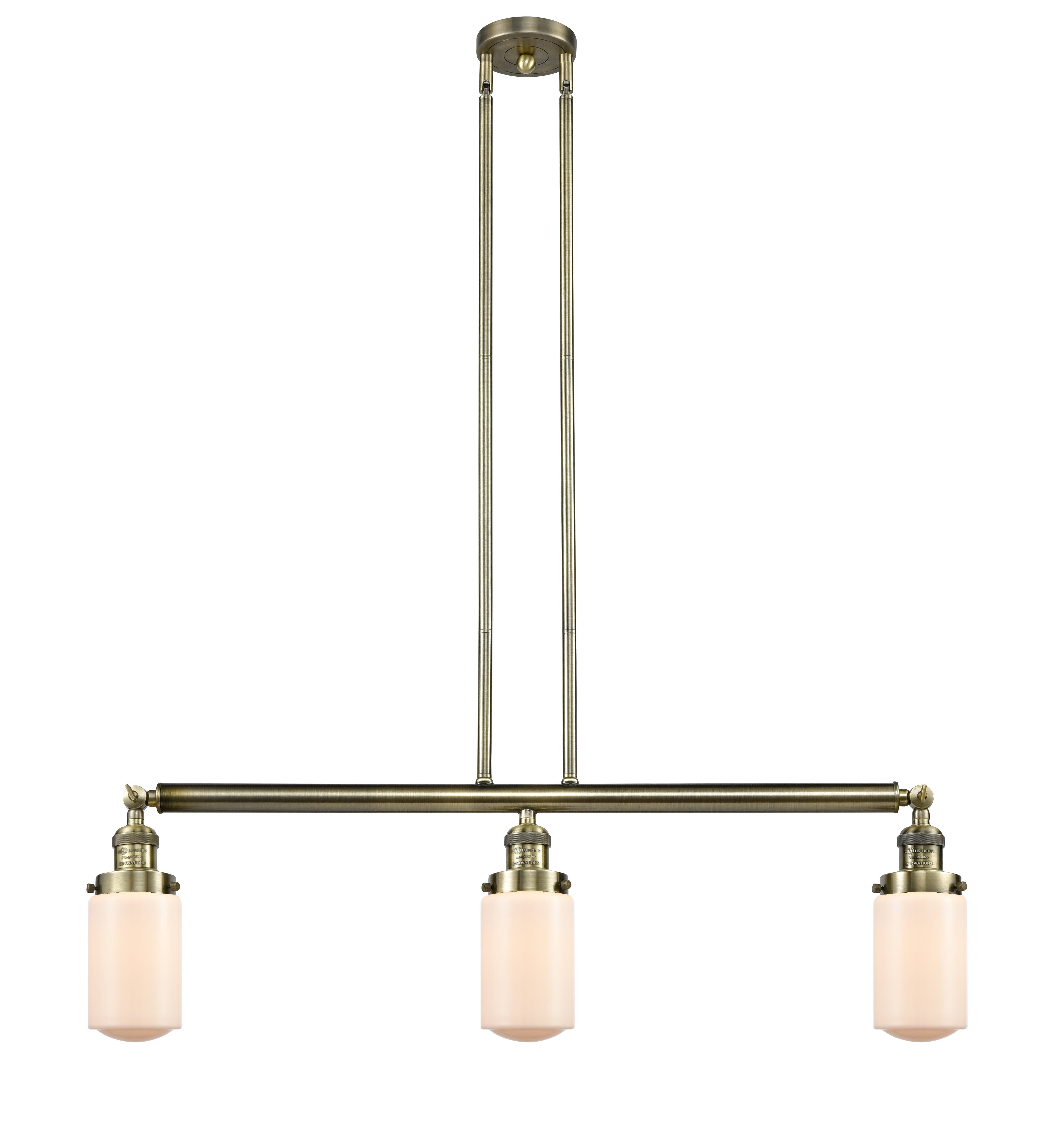 Franklin Restoration Island Light Cast Brass